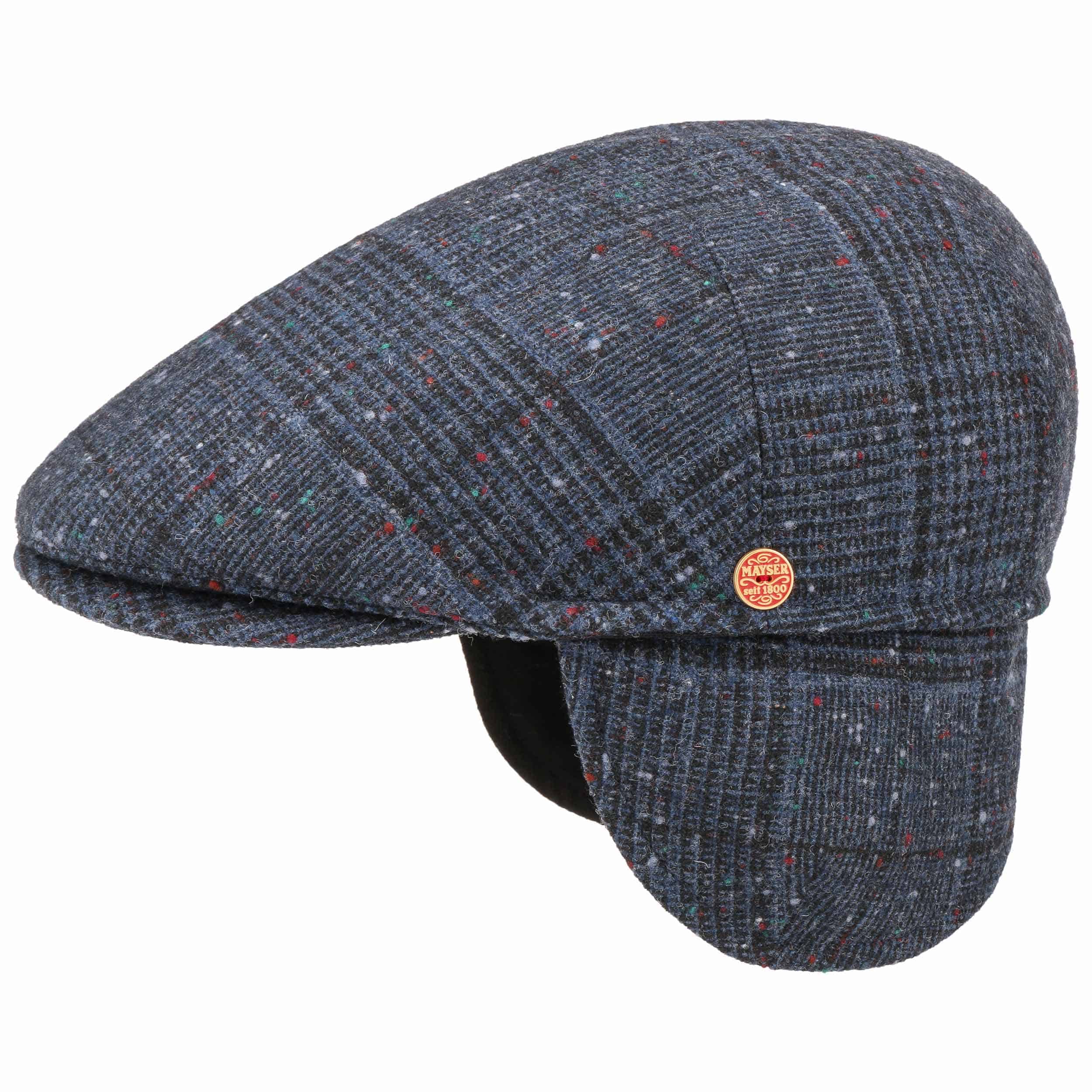 blue flat cap