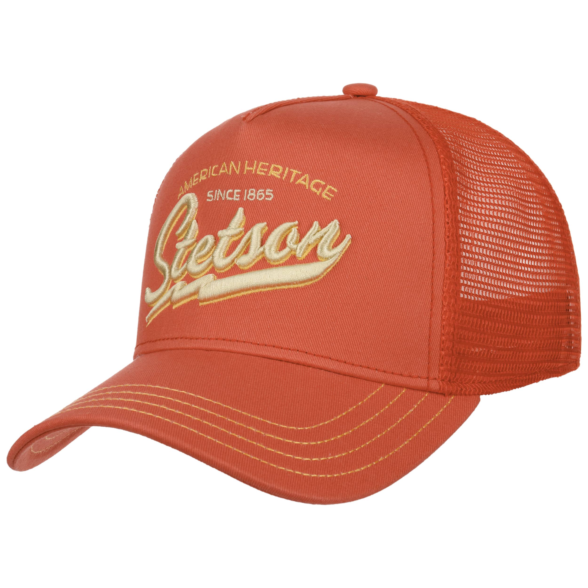 Stetson Exploring Since 1865 Cap Men - Cotton Baseball