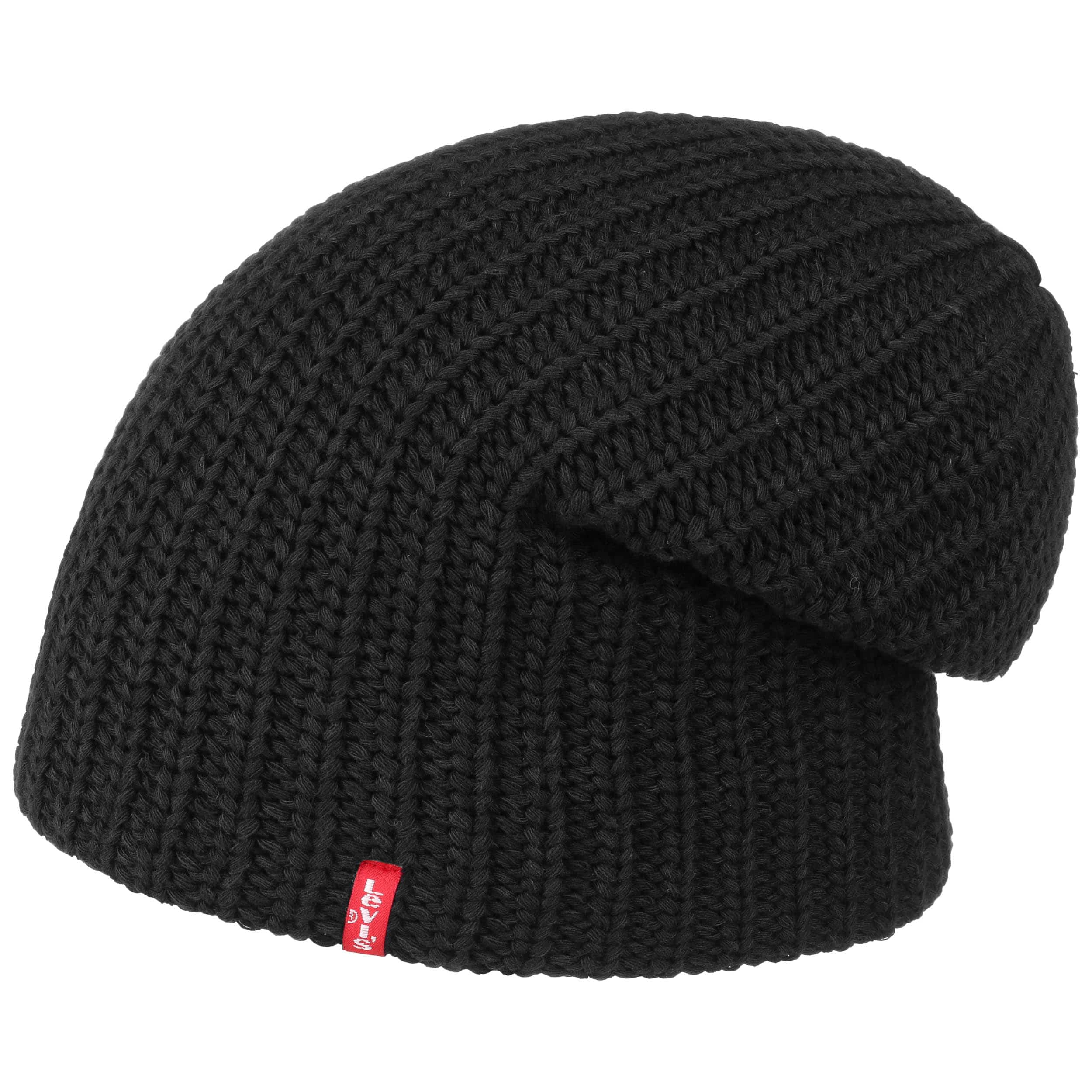 levis black beanie