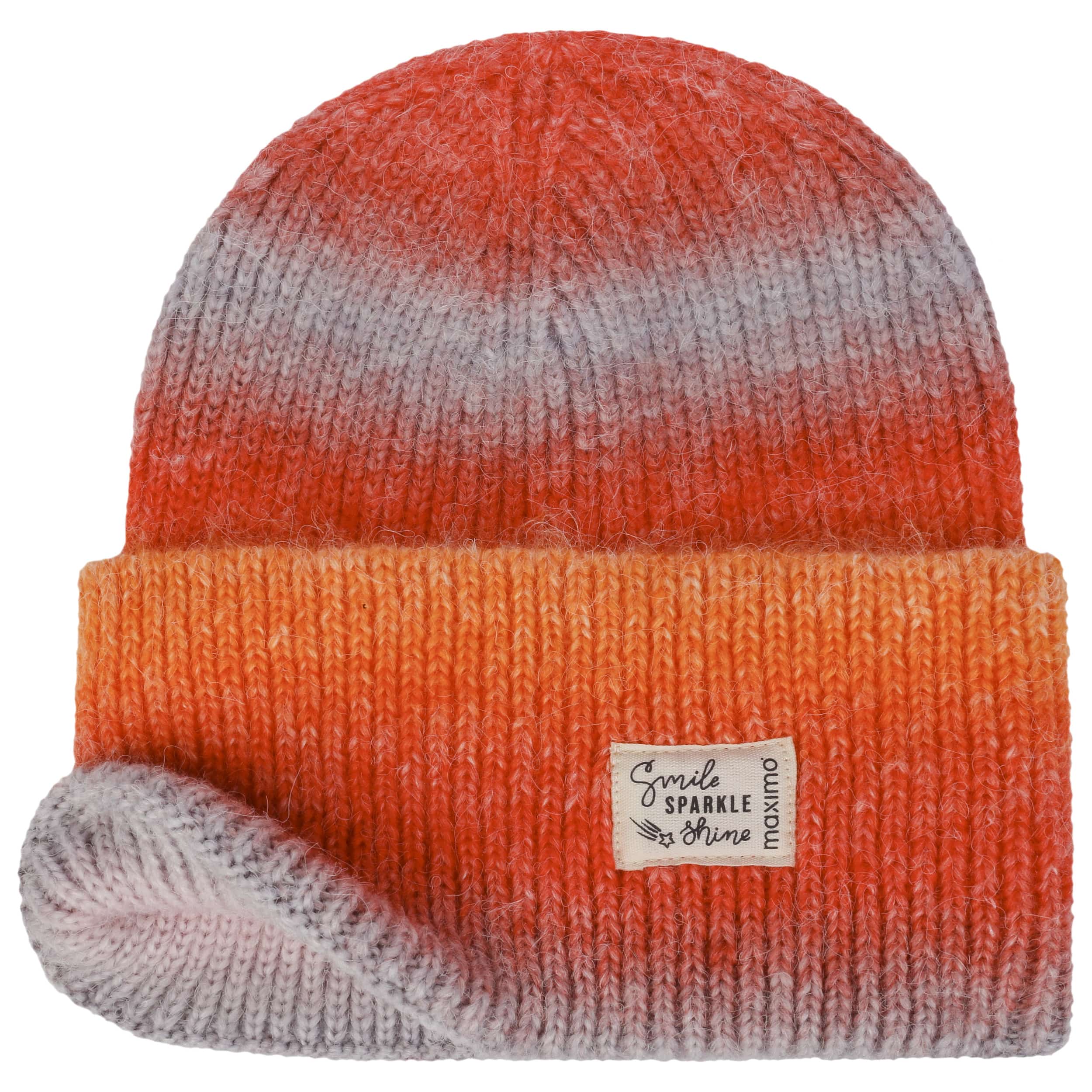 Maximo Kids-Beanie Short Berretto Bambina In Cotone - Verde Scuro, Prodotto In Germania
