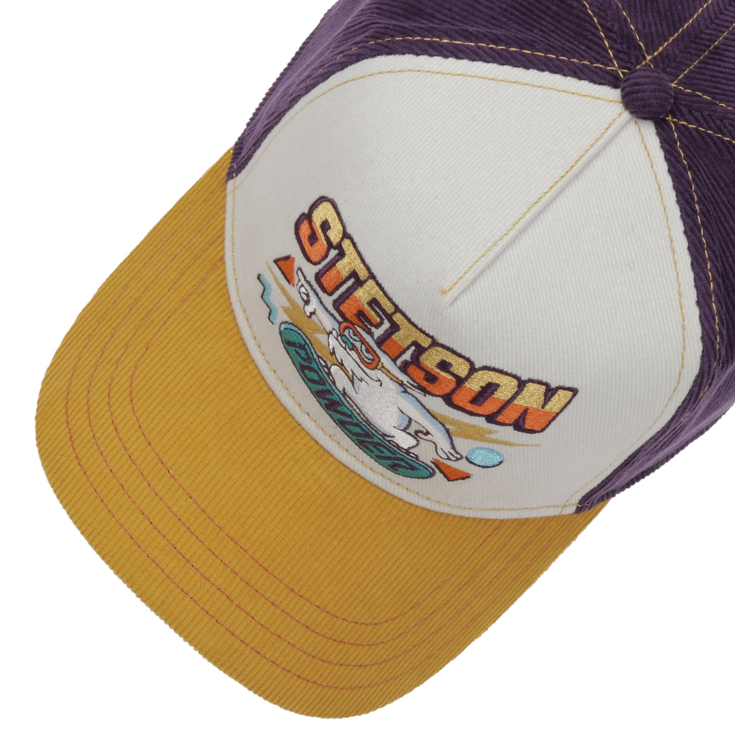 Stetson Cappellino Snowboard Trucker Cotton Uomo