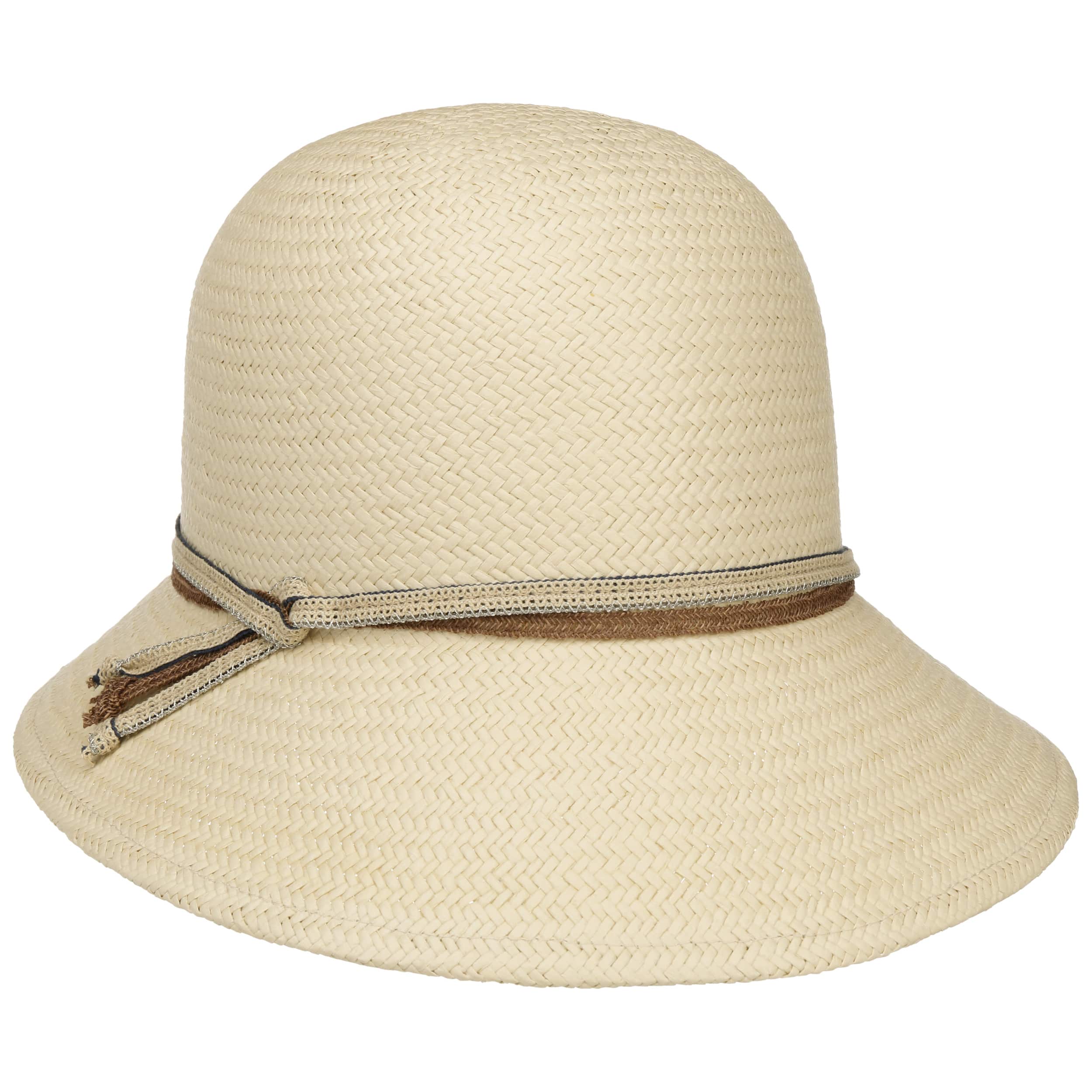 beige cloche hat