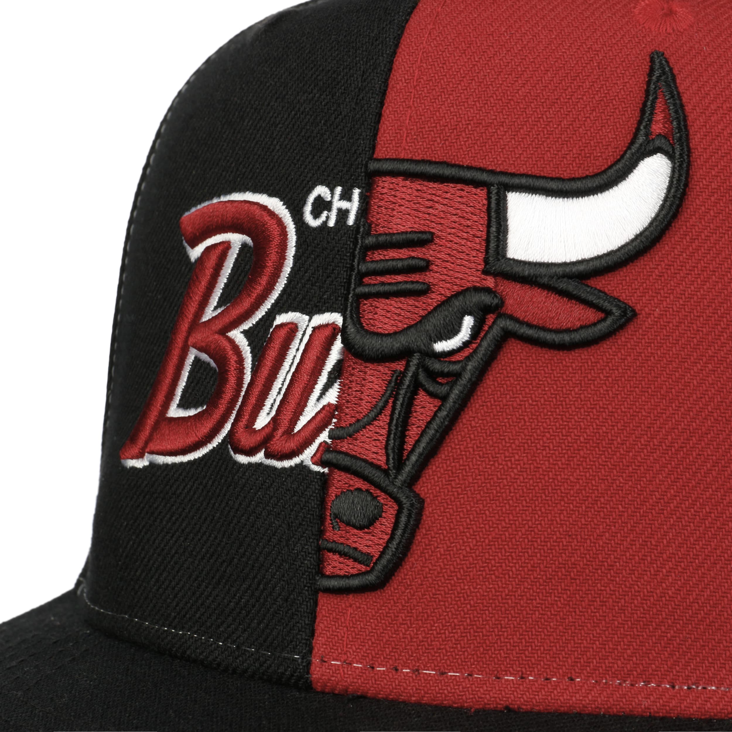 Mitchell & Ness Dash High Crown 110 - Berretto Snapback Regolabile, Classic Red, Unisex, 55-63 Cm - 2