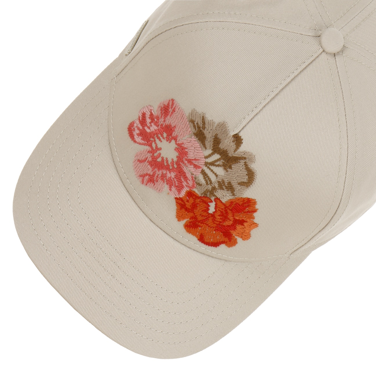 Stitched Flowers Cap by Seeberger - 29,95 €