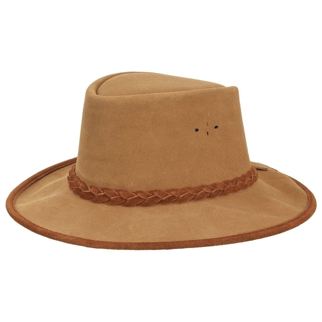Stockman Australian Leather Hat by BC HATS - 64,95
