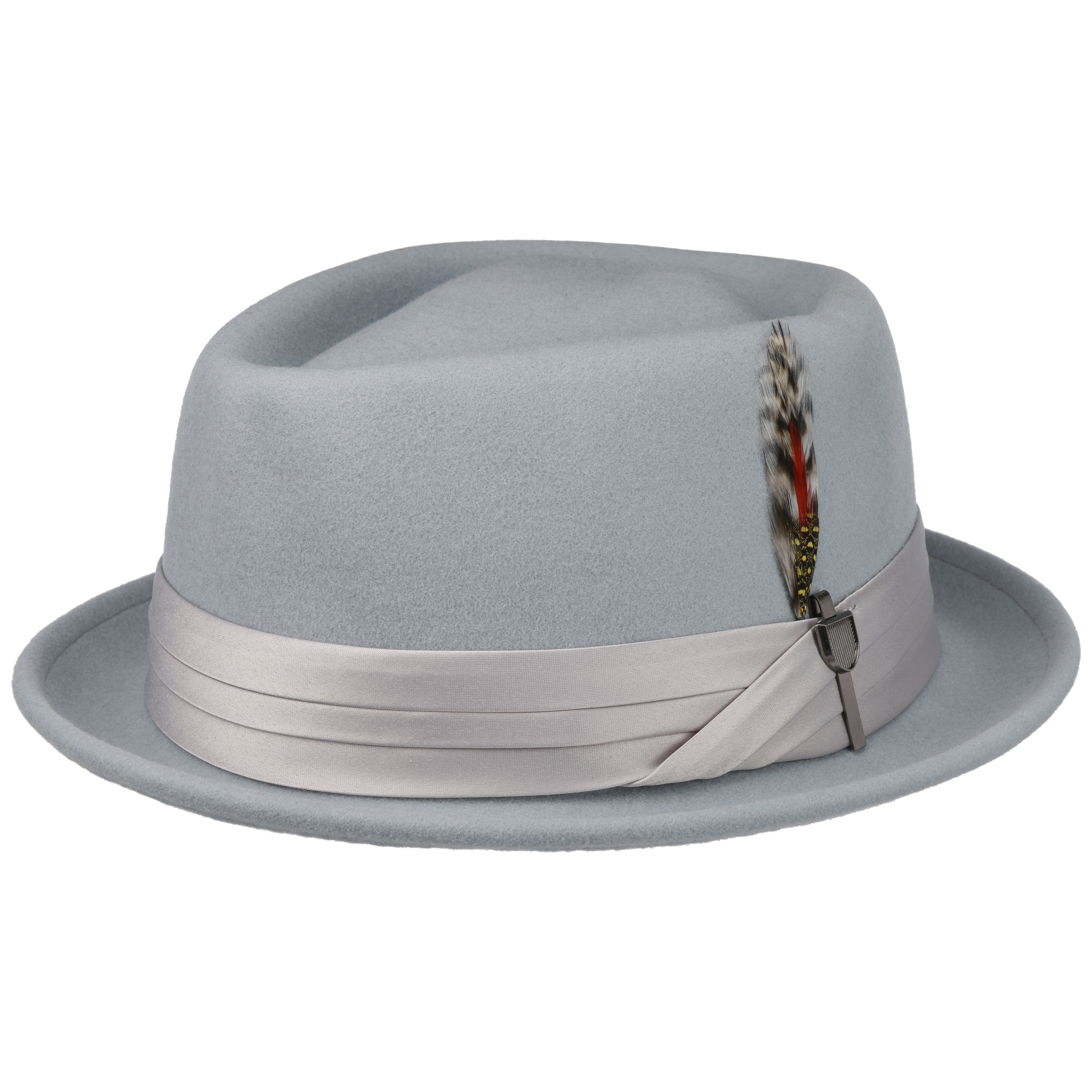 blue pork pie hat