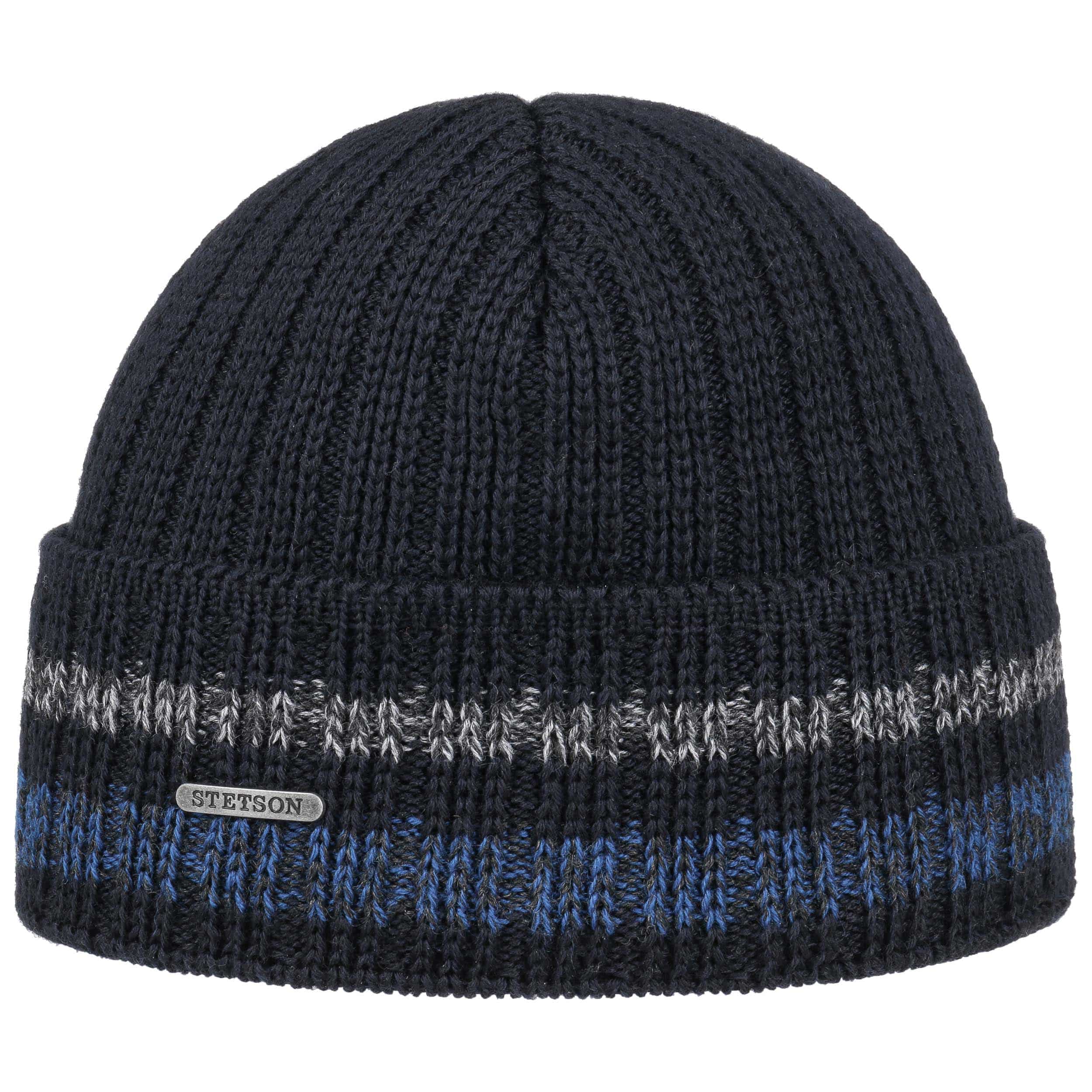 Striped Cuff Wool Beanie  by Stetson 49 00