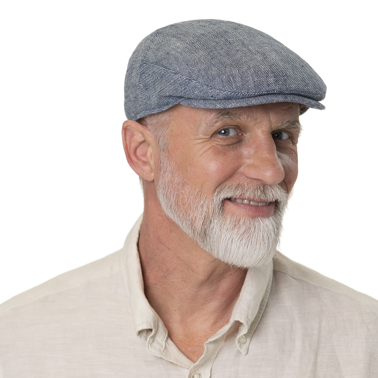 Stetson Kelvey Driver Flatcap - Handmade In Germany Aus Leinen