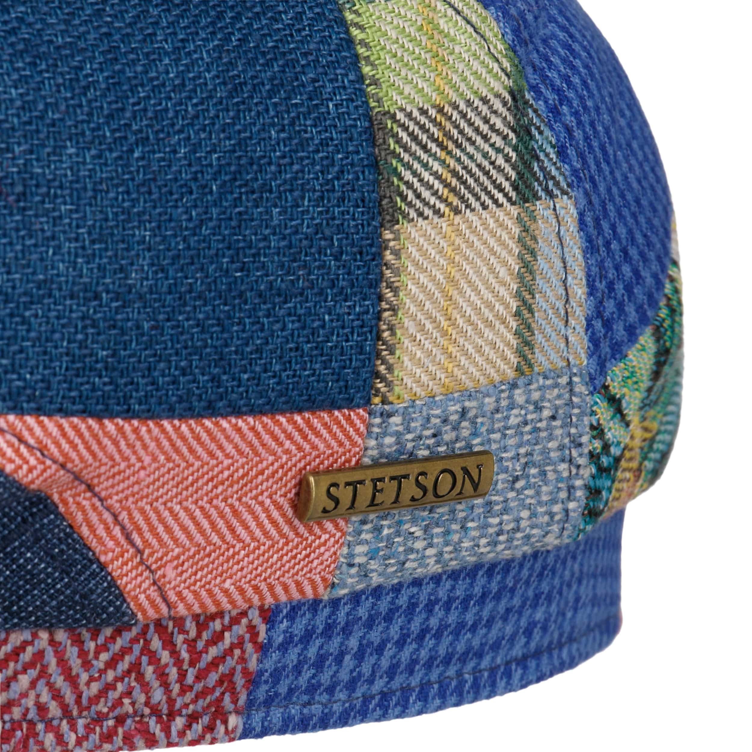 Summer Patchwork Driver Flat Cap by Stetson - 989,00 kr