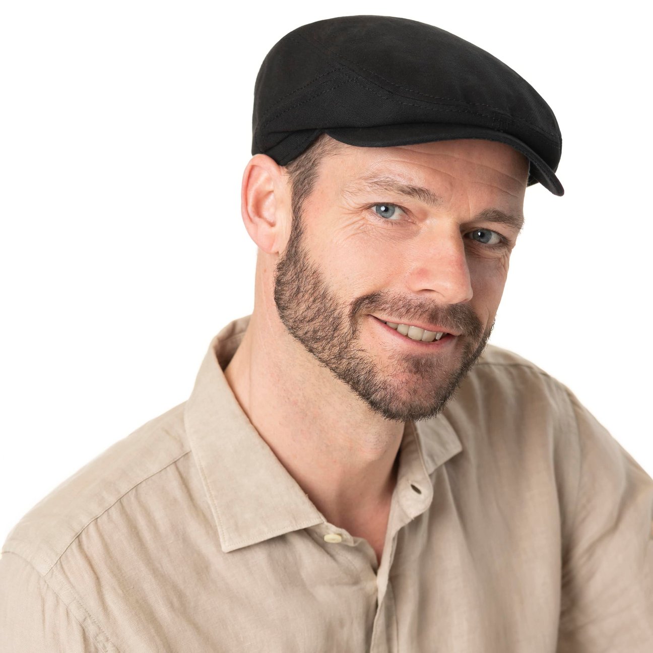 Superior Cotton Driver Flat Cap by Stetson - 1279,00 kr