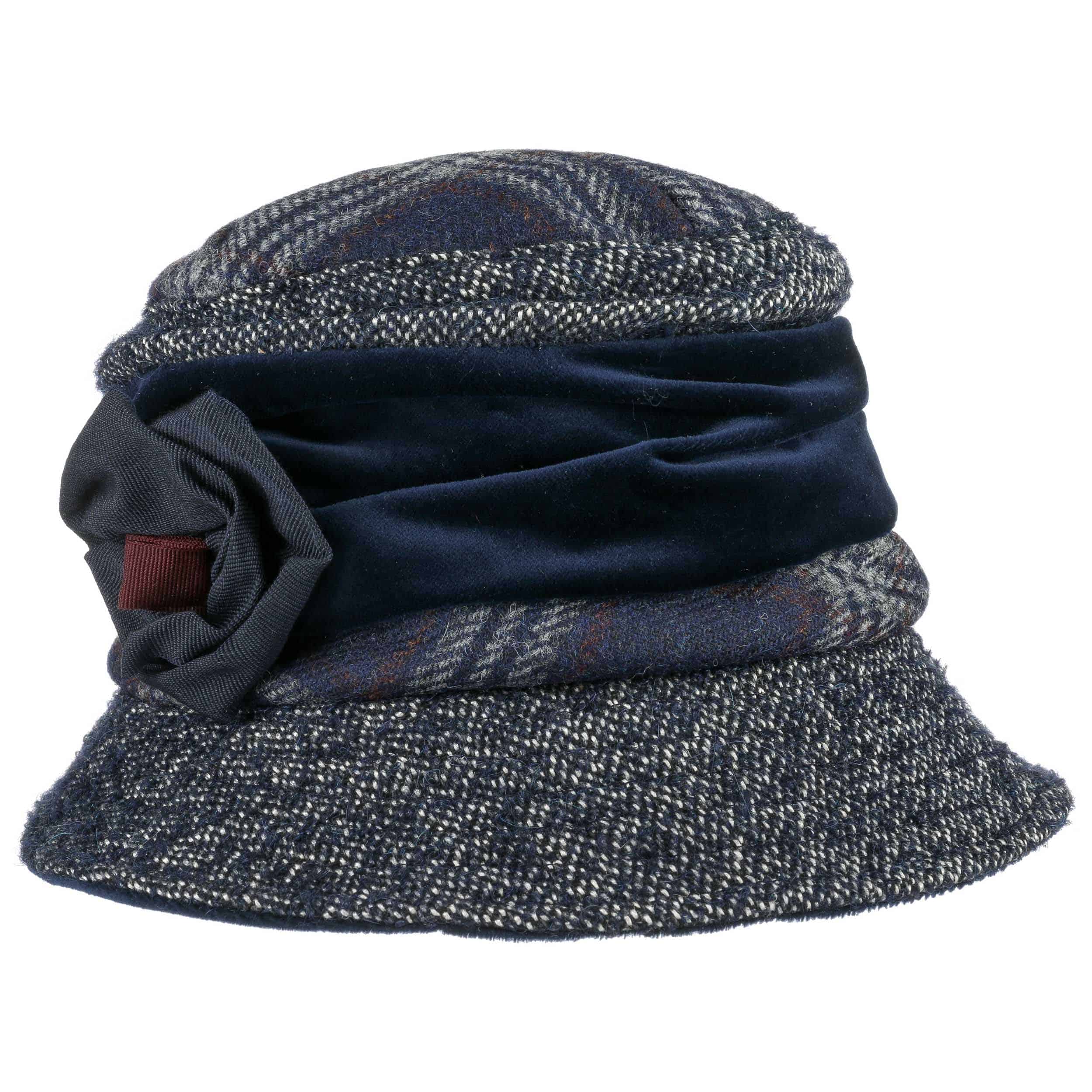 blue cloche hat