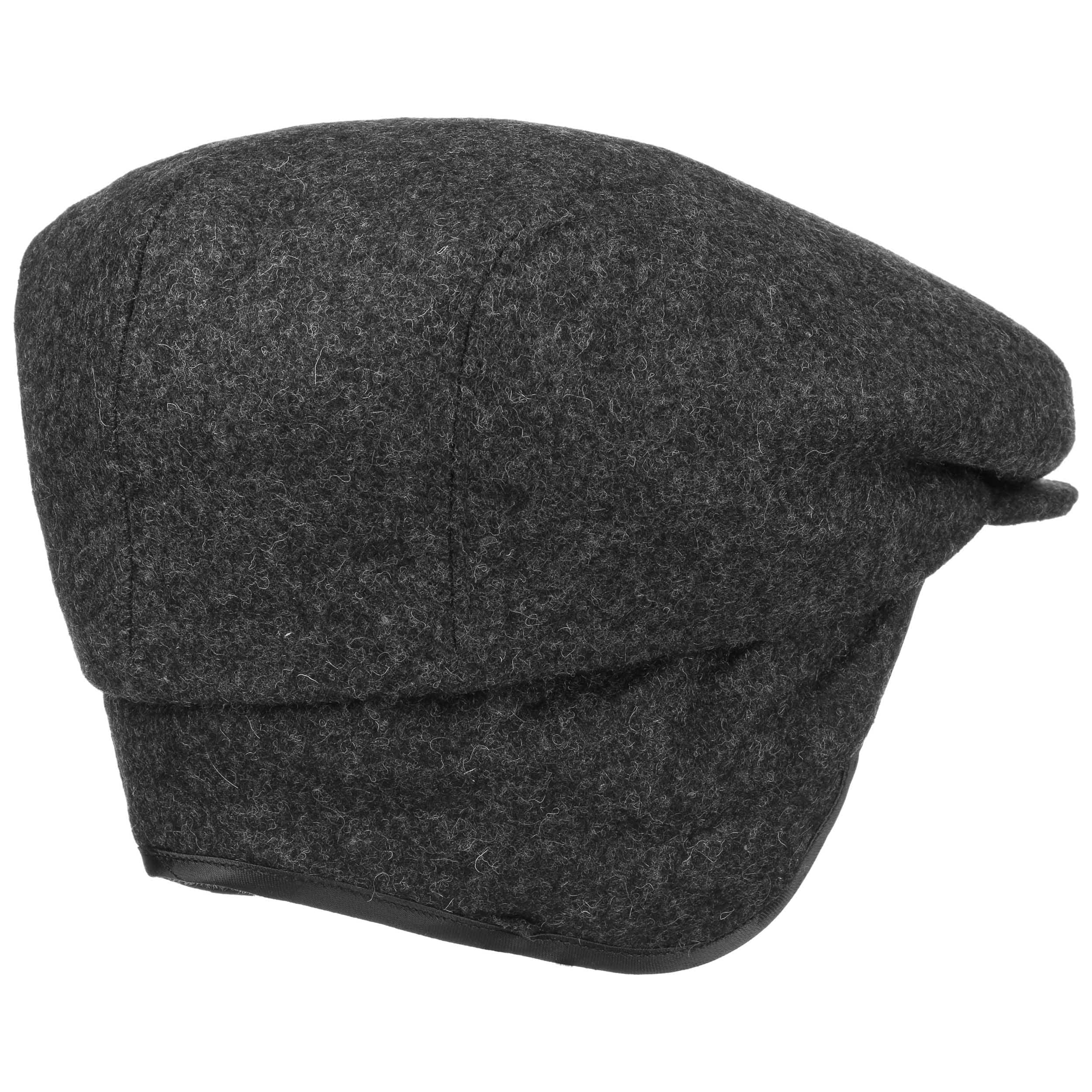 Teflon Flat Cap with Earflaps by Lierys - 55,95