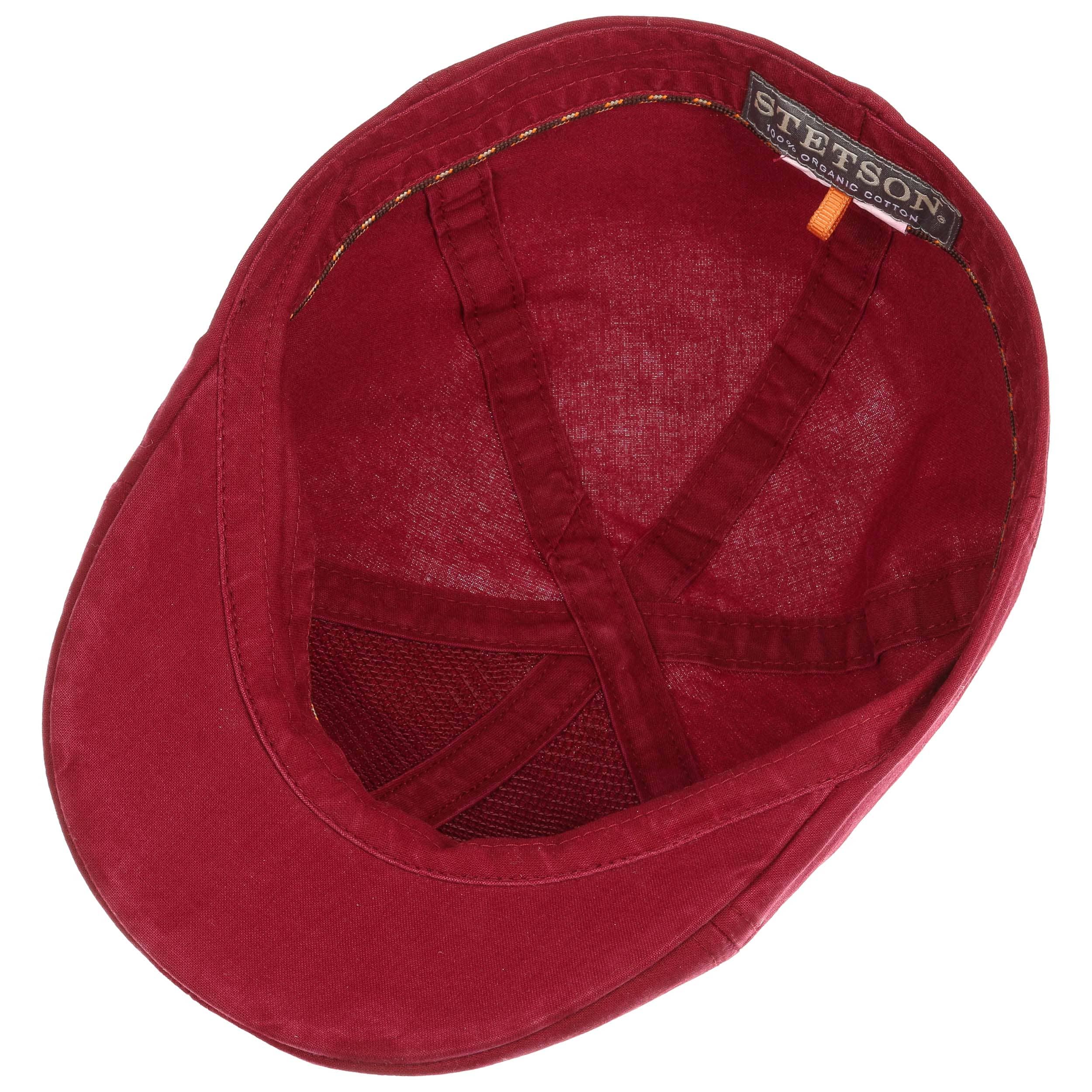 STETSON Sun Guard Flatcap Bakerboy Cap Hat Organic Cotton Hatteras 1 New