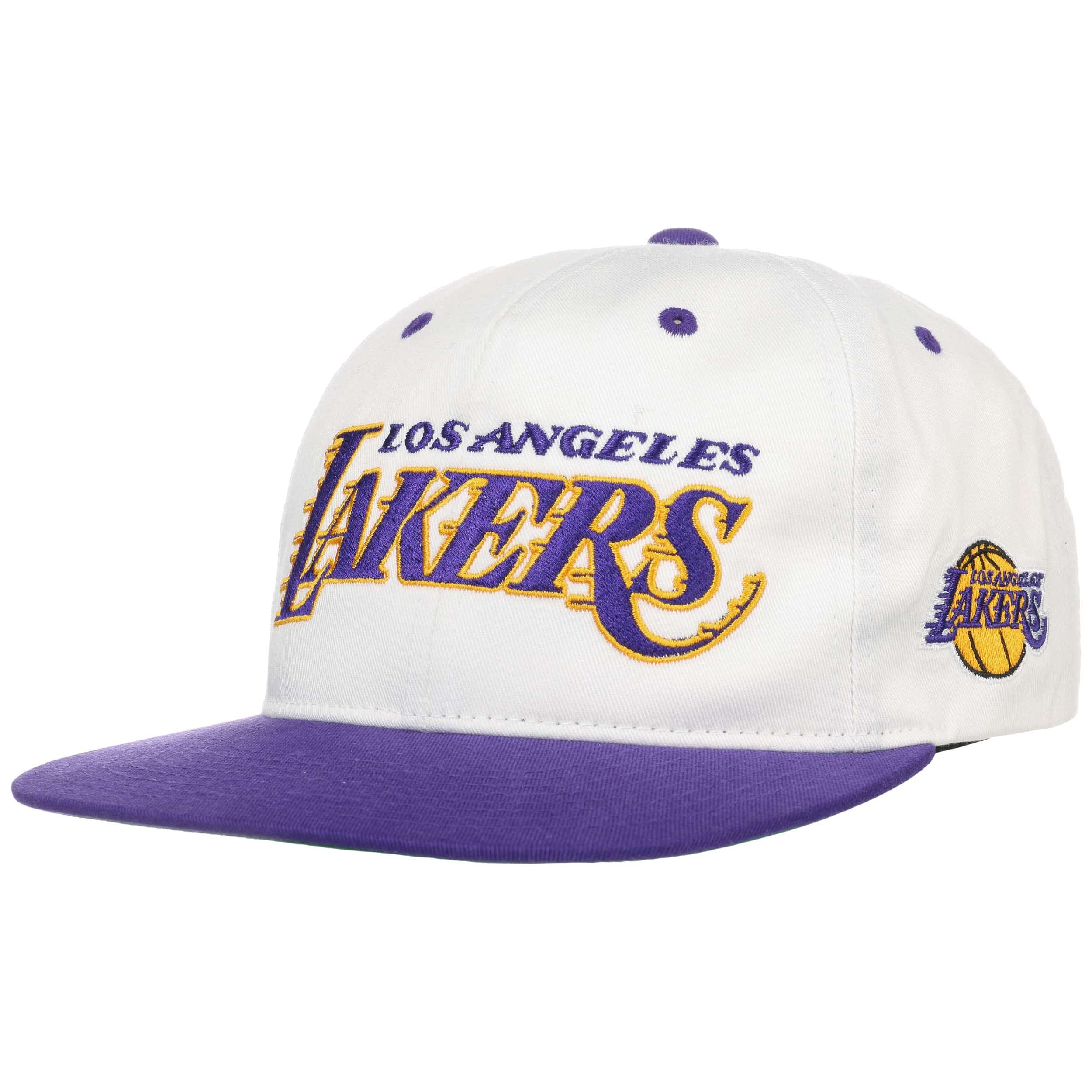 Throwback Snapback Lakers Cap by Mitchell & Ness - 37,95