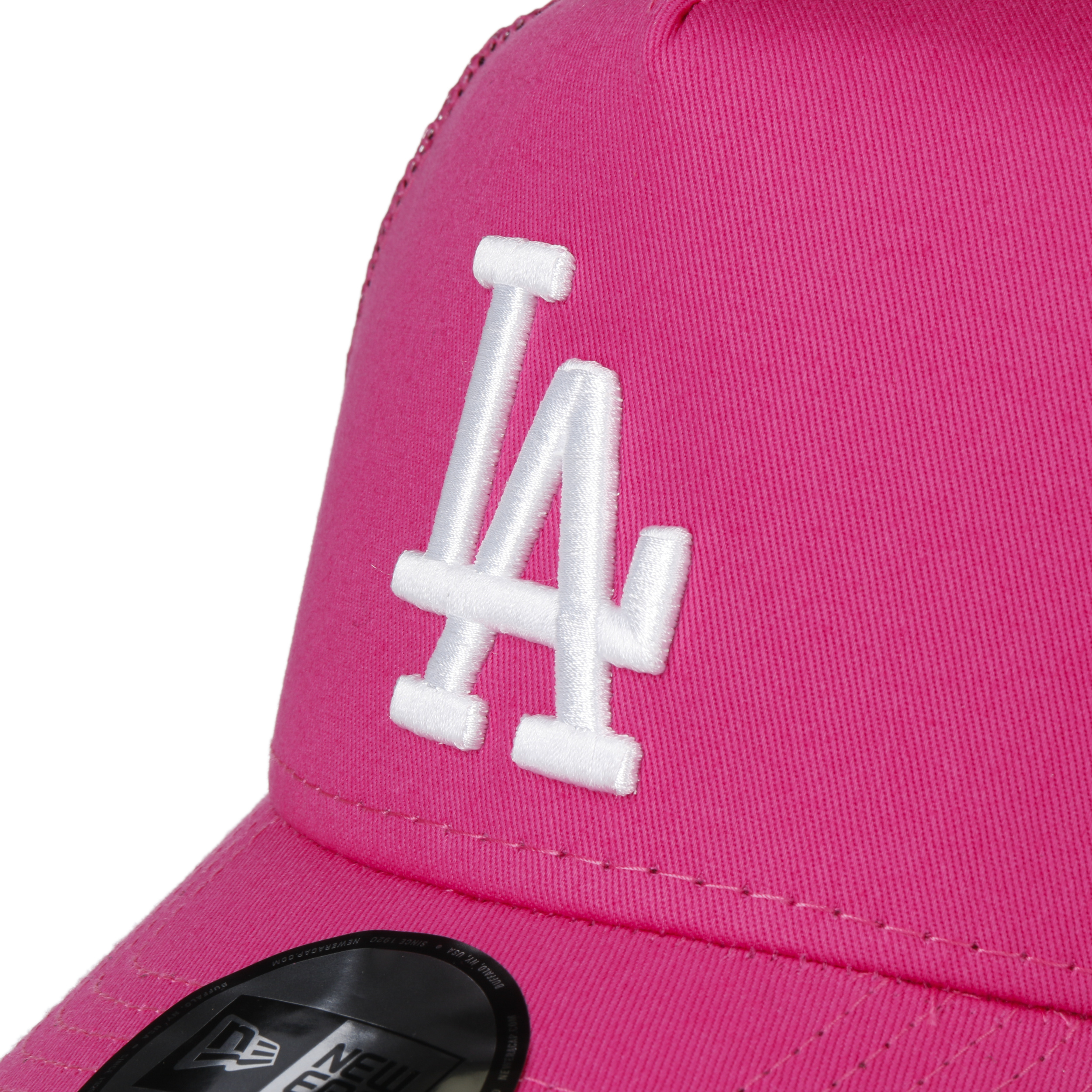New Era La Dodgers Trucker Herren Kappe Pink 