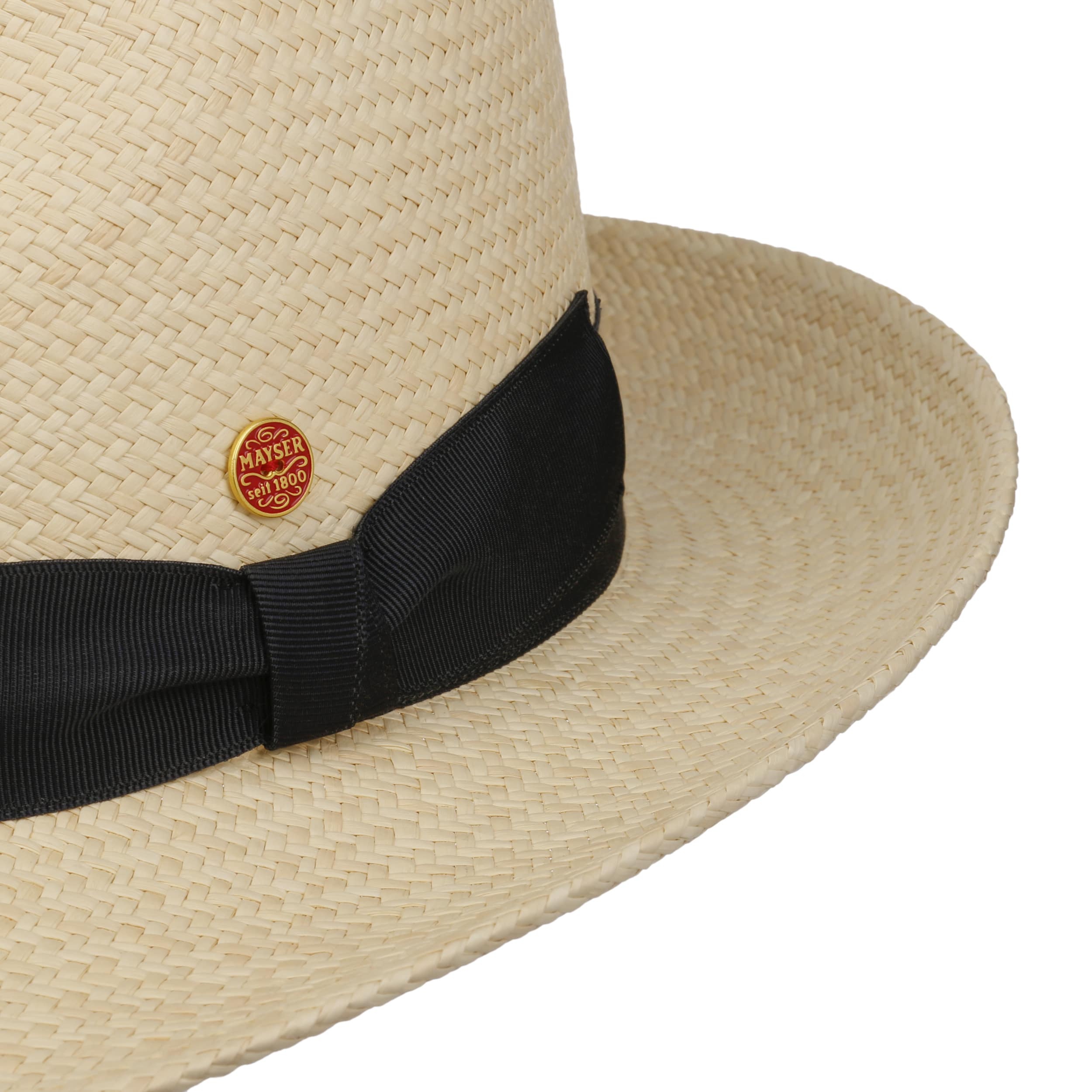 Original Panamahut Aus Montecristi "Optimo" Superfino, Hut Strohhut Panama Hat