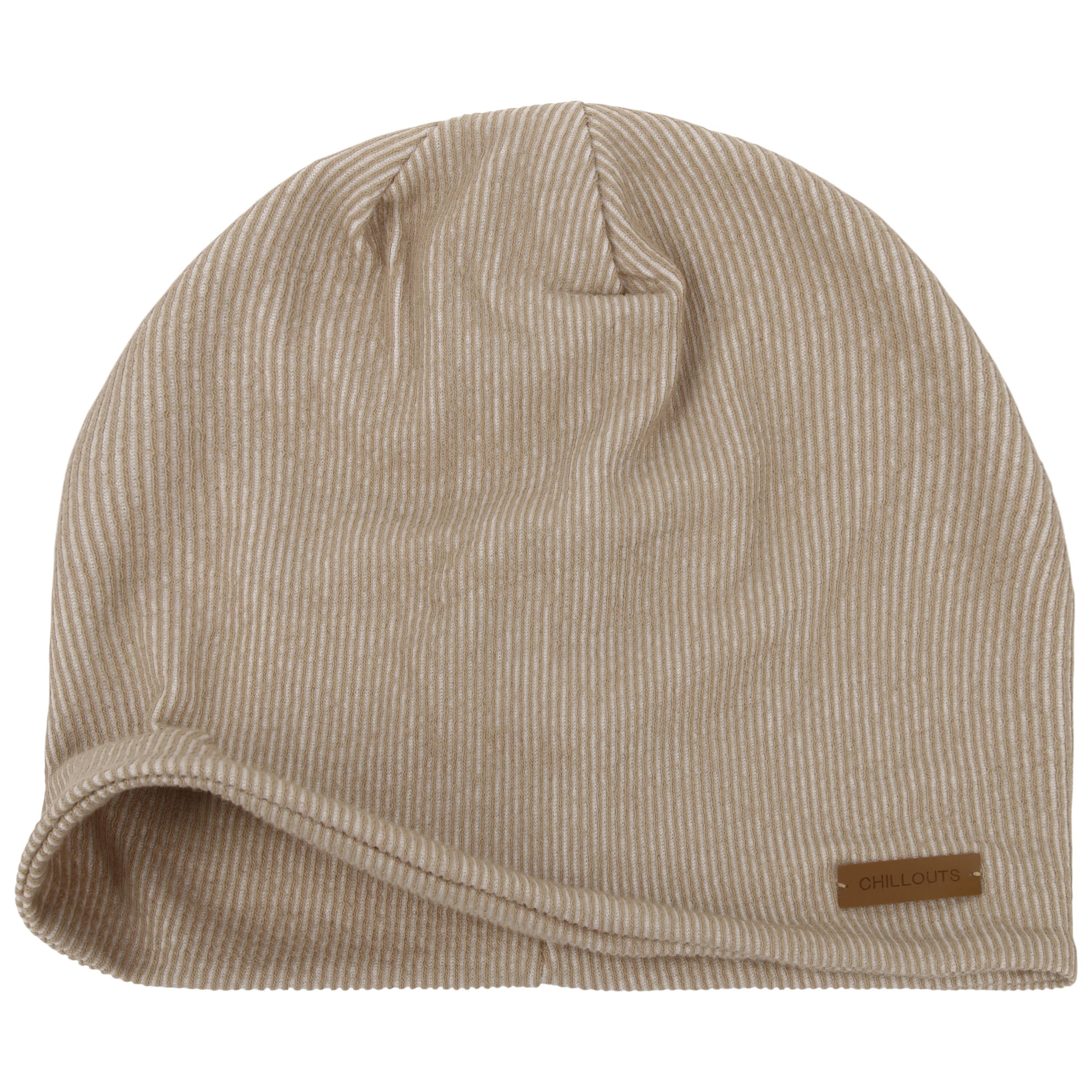 Chill Outs Beanie Uomo | Berretto Invernale In Misto Lana Con Logo Metallico E Costa A Costine