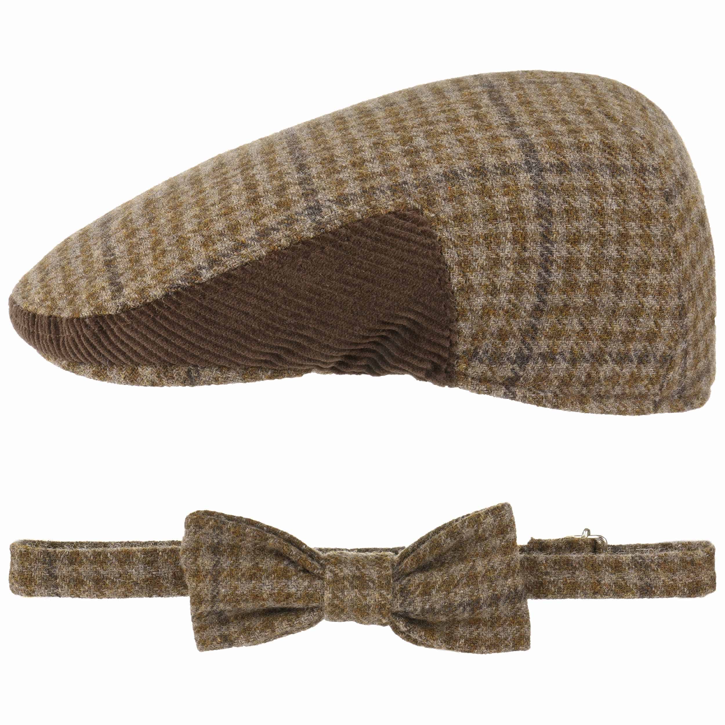 tweed flat hat