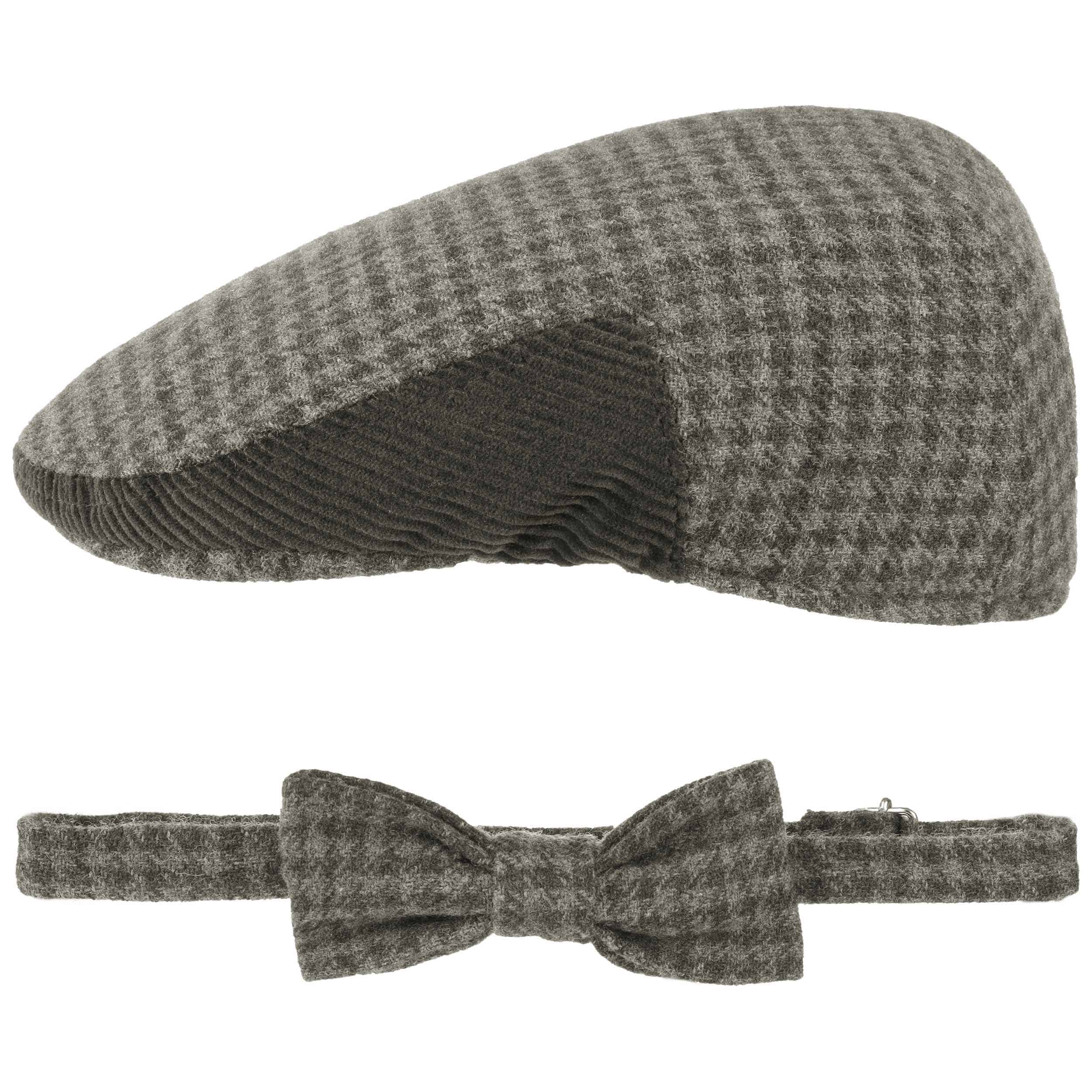 tweed flat hat