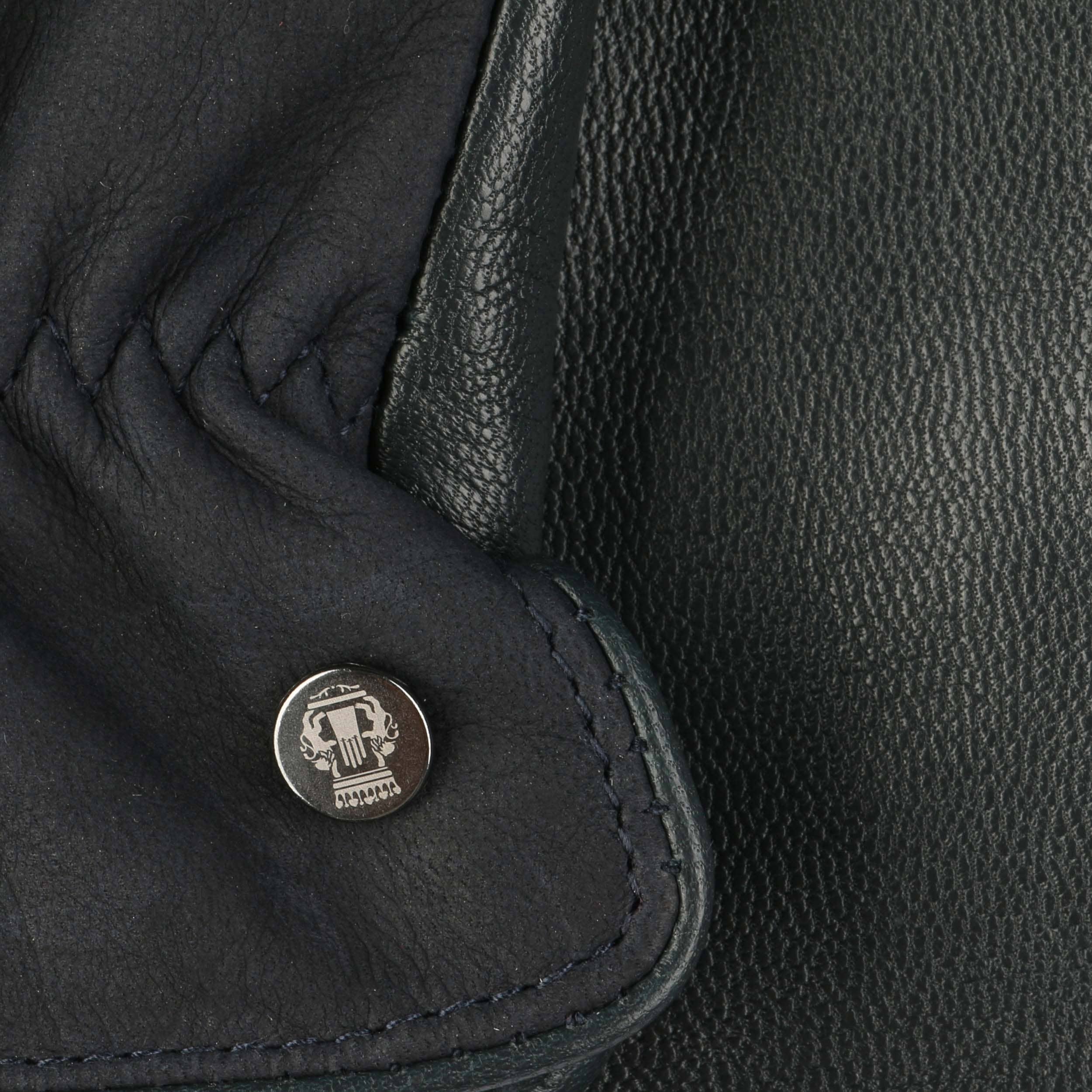 HARRMS Herren Winter Handschuhe Echt Leder Touch Screen Gefüttert Aus