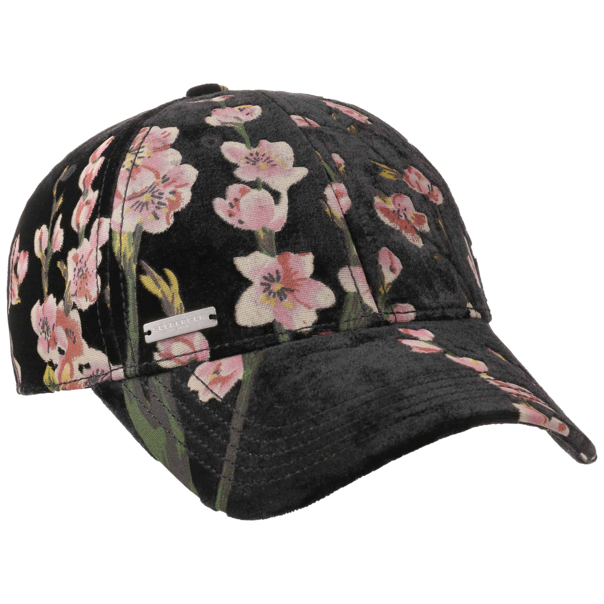 womens velvet baseball cap