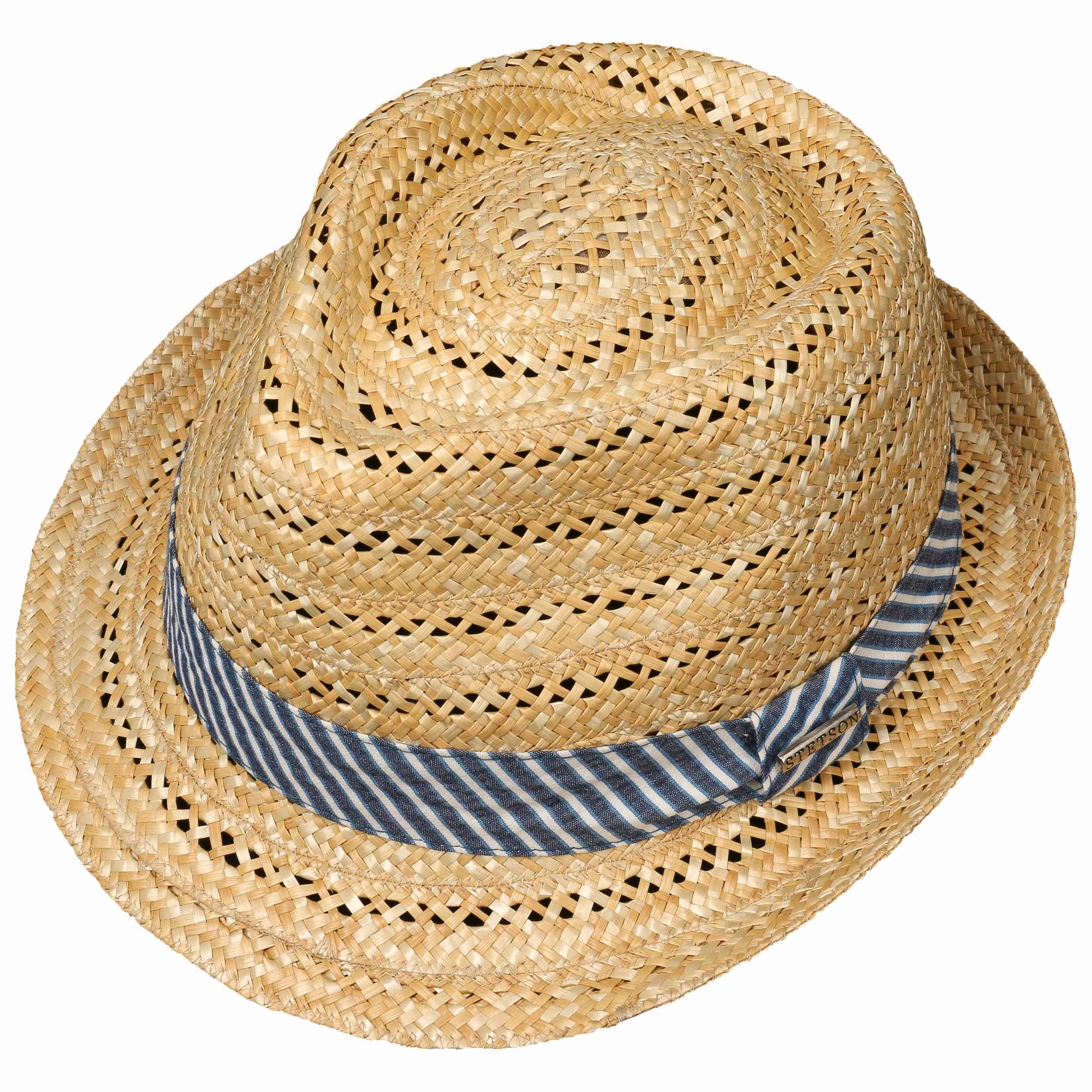 Vented Trilby Wheat Straw Hat By Stetson 3900 4042