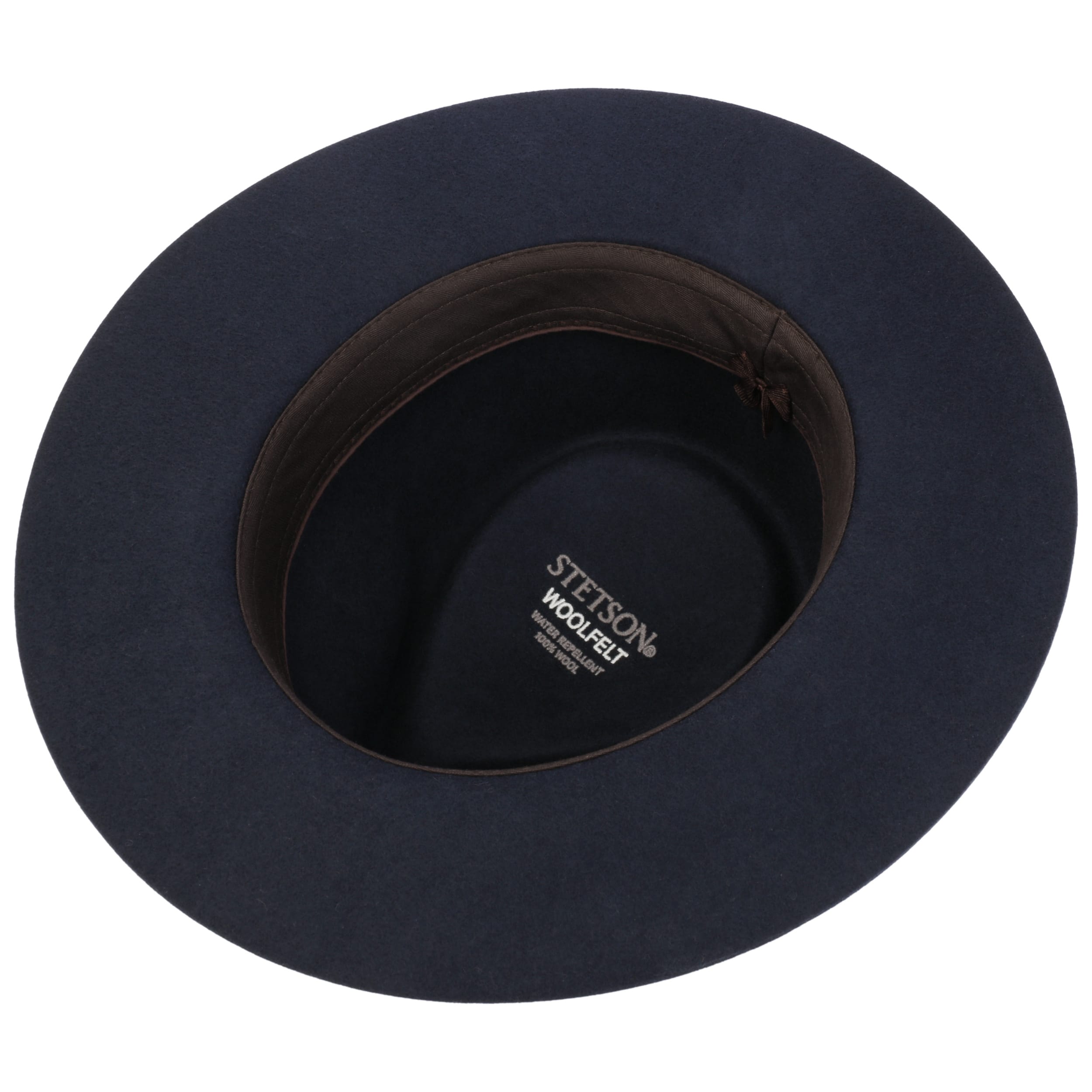 Stetson Hulbert Fedora - Wollfilzhut Für Herren Mit Ripsband