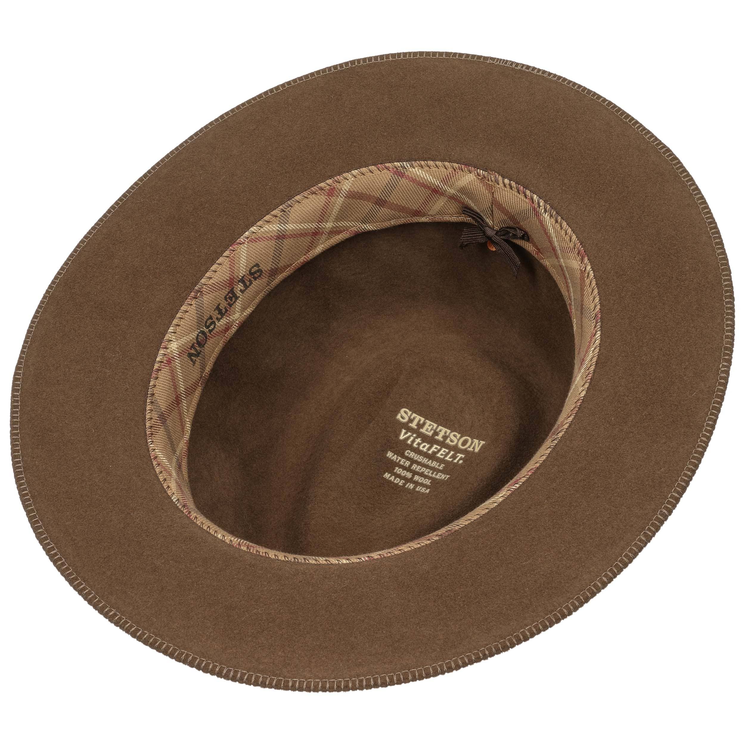 Stetson Newberg VitaFelt Hut - Filzhut, Wasserabweisend, Made In USA