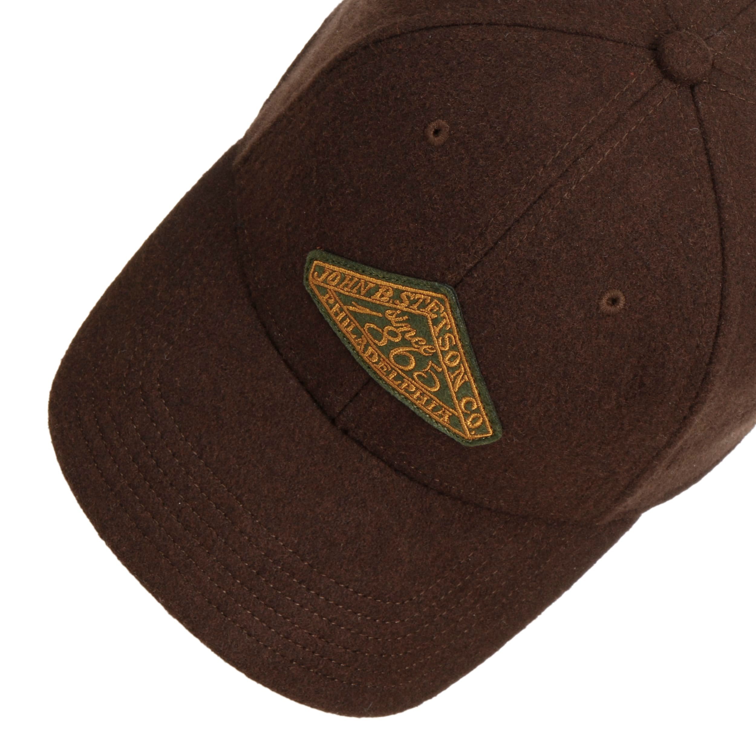 Casquette Baseball Stetson Vintage Bleue En Velours Côtelé - Strapback Réglable, Style Rétro Cool