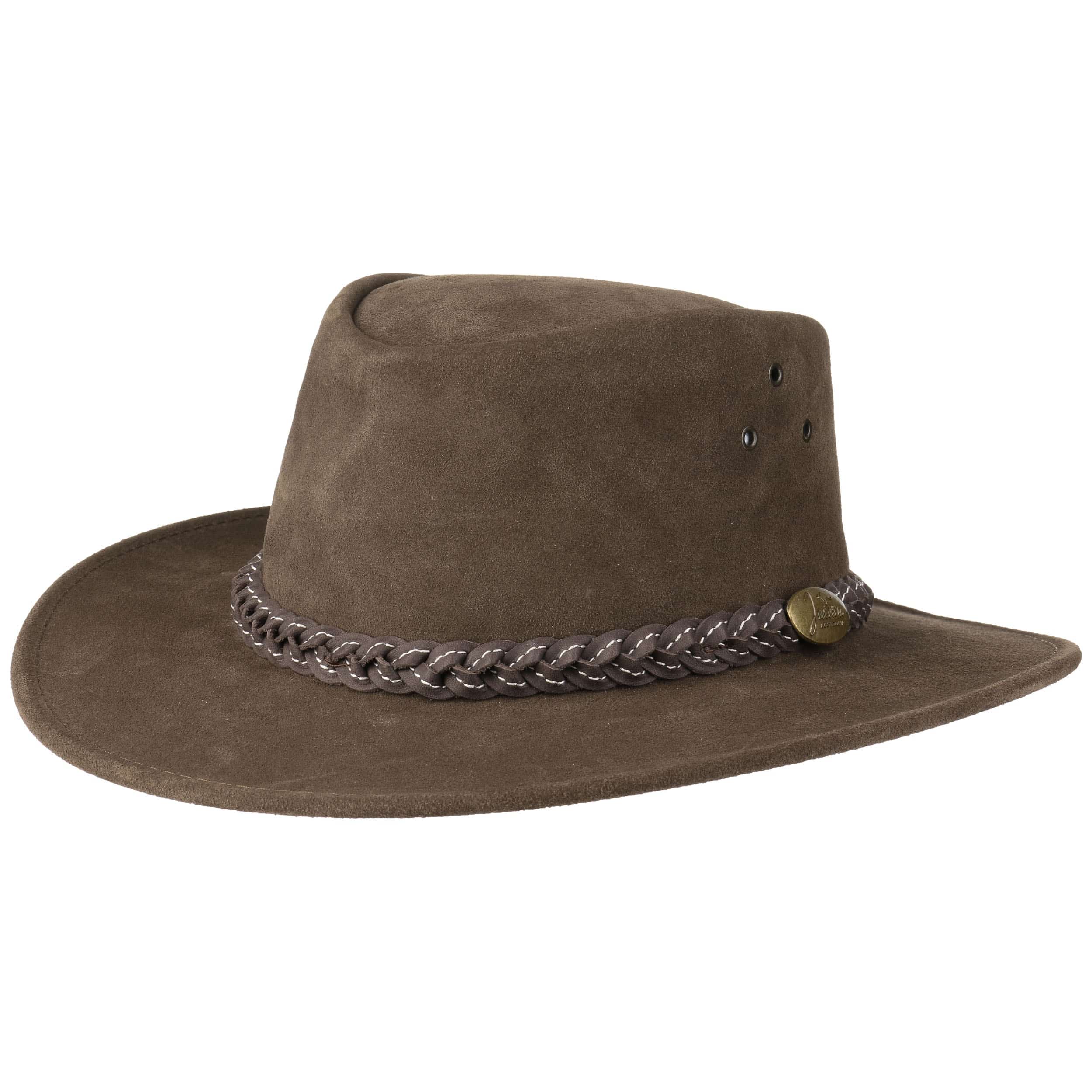 jacaru wallaroo suede hat