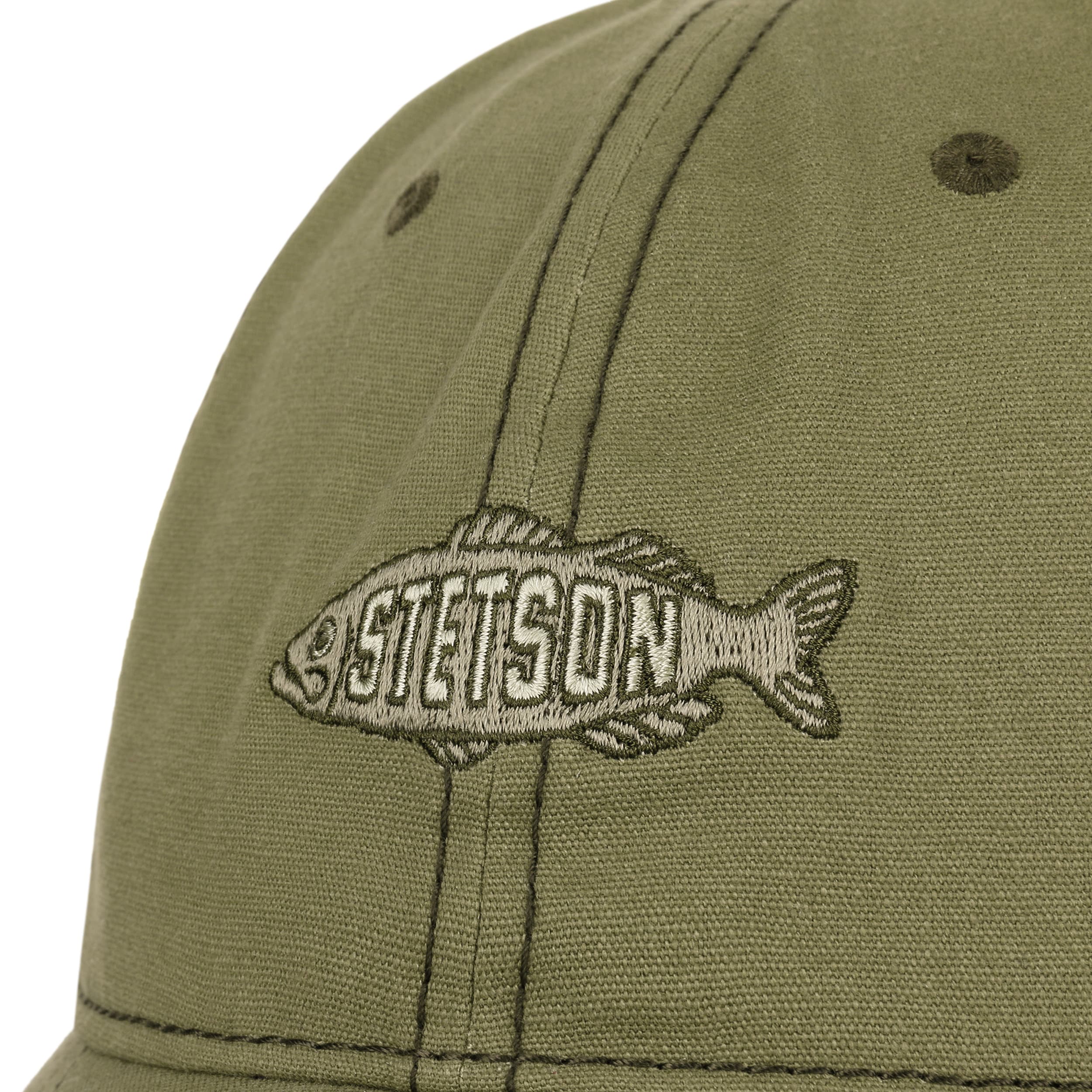 Washed Canvas Fish Cap by Stetson - 49,00