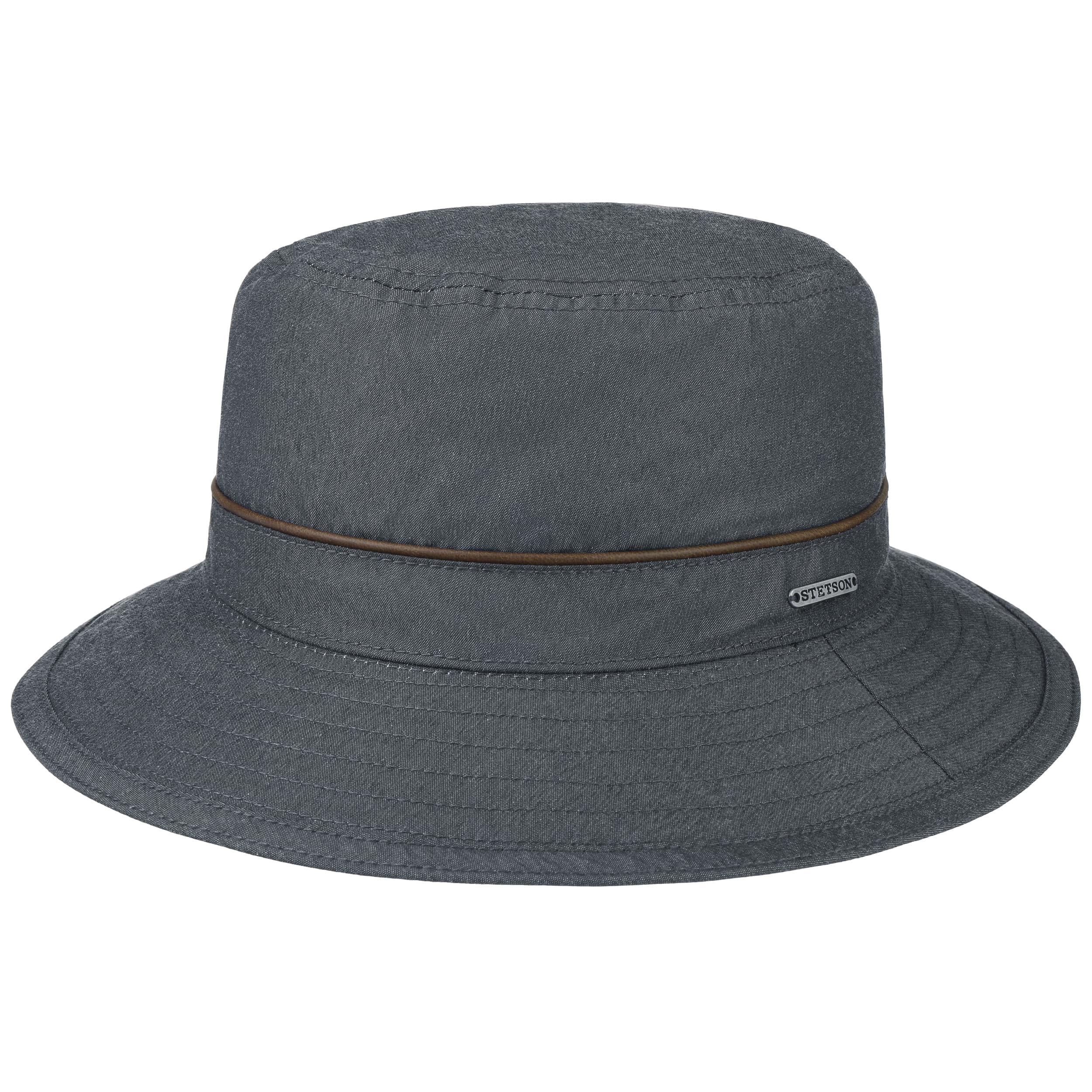 Waxed Cotton Bucket Outdoor Hat by Stetson - 109,00