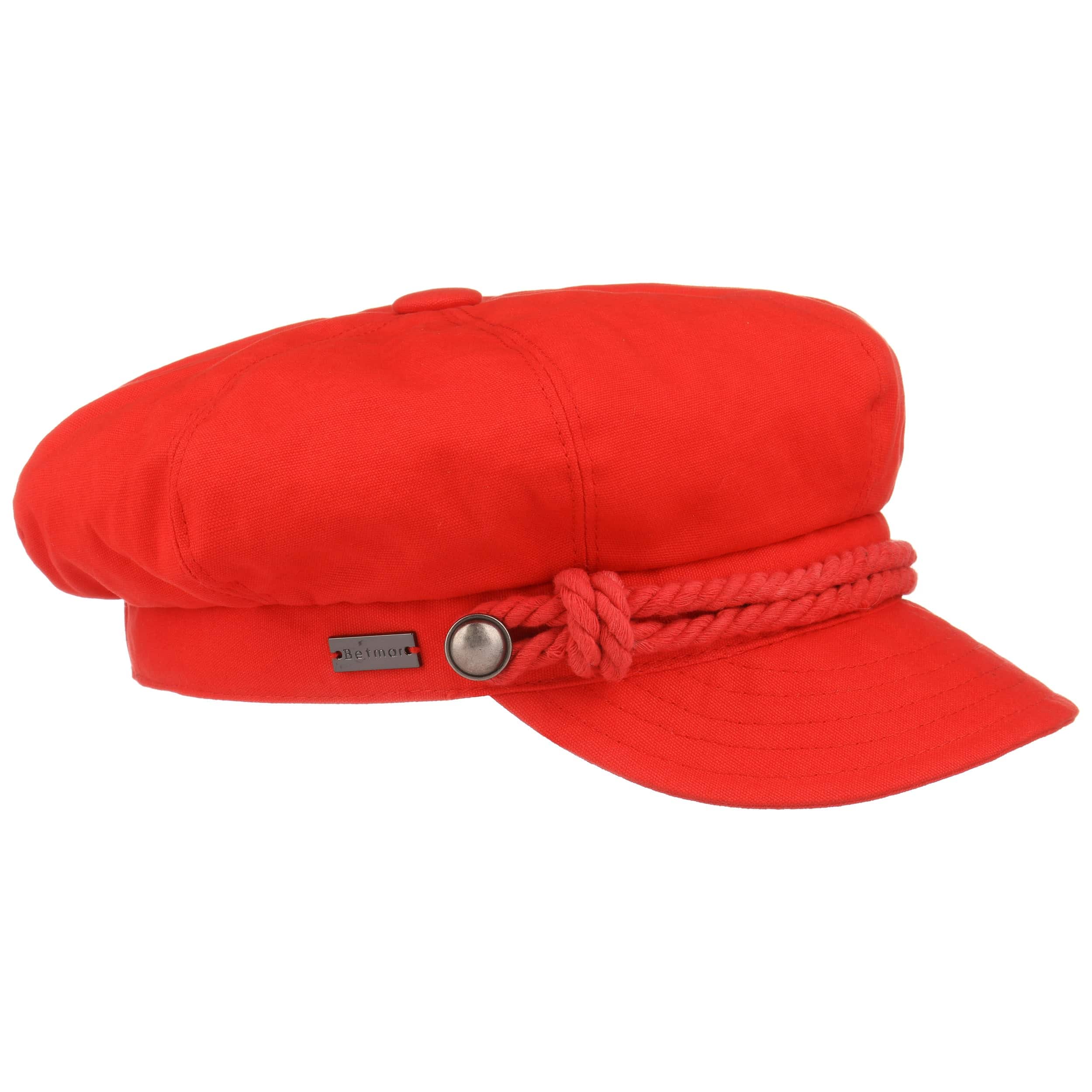 red fishermans hat