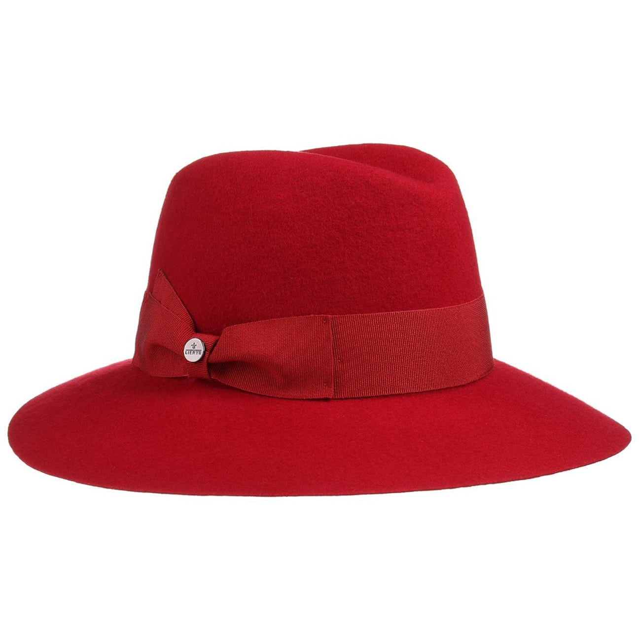 dark red floppy hat