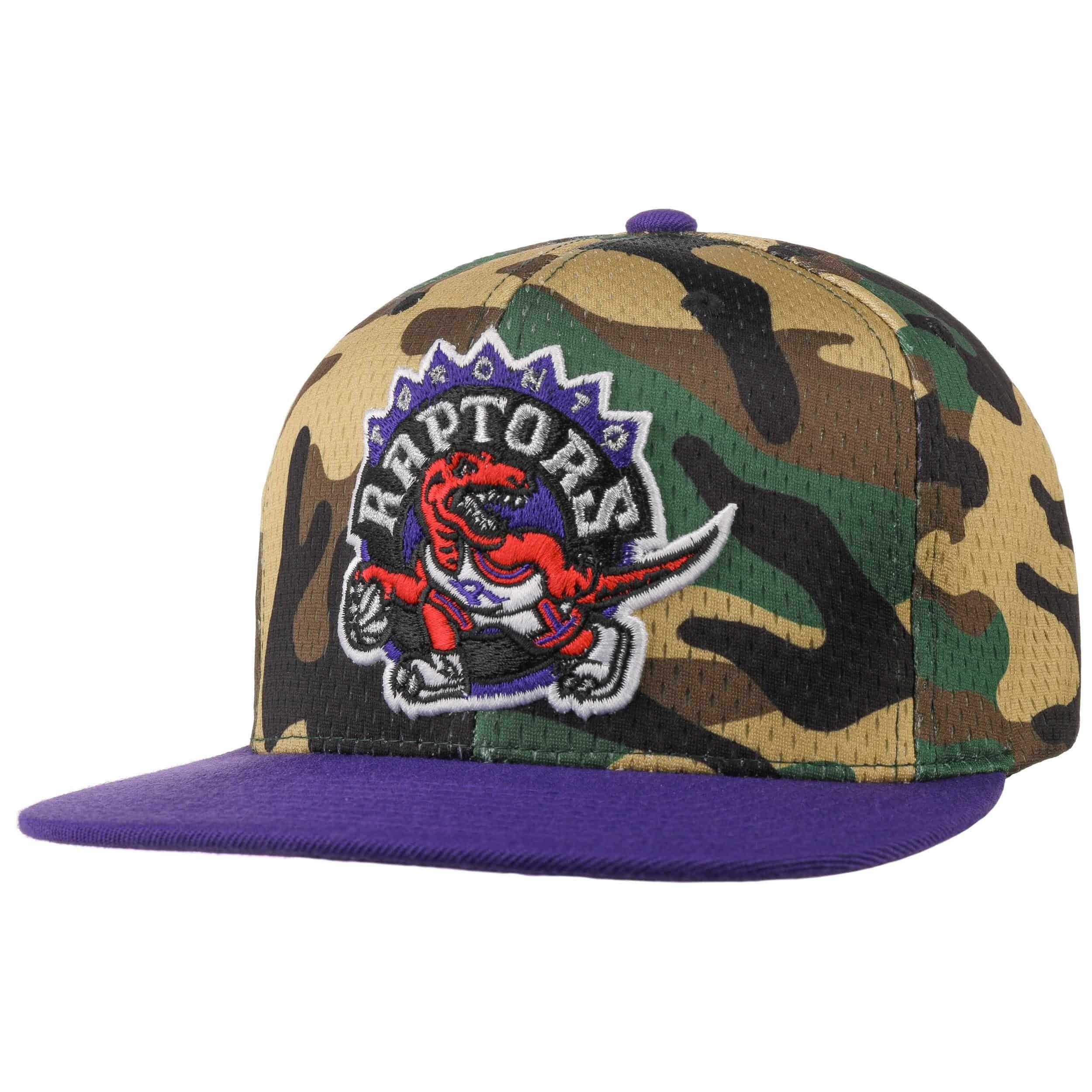 Camo cheap raptors hat