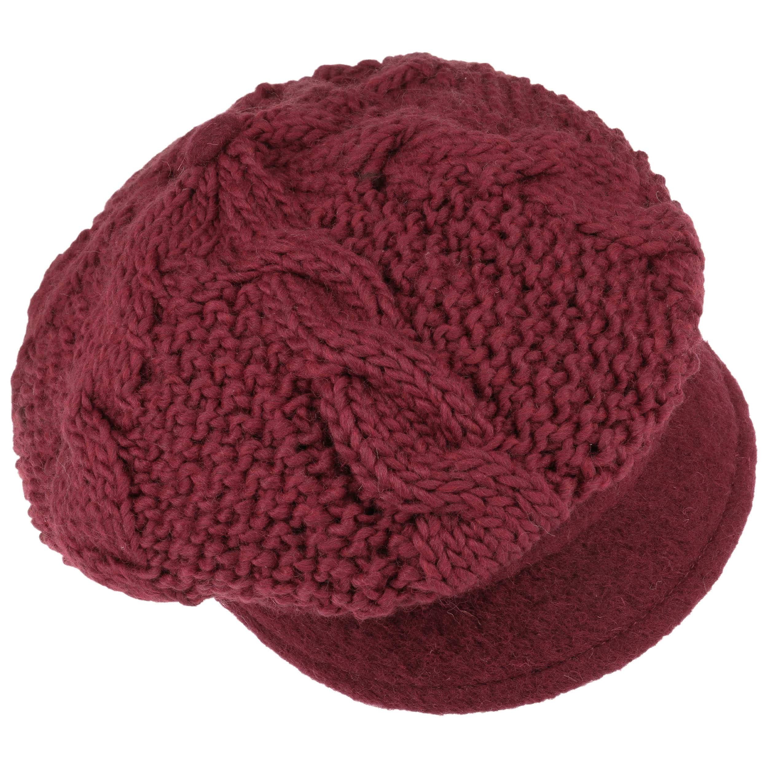 Kapuzenmütze Damen Seeberger Leder Ballonmütze Sc Produktbild-Vorschau 3