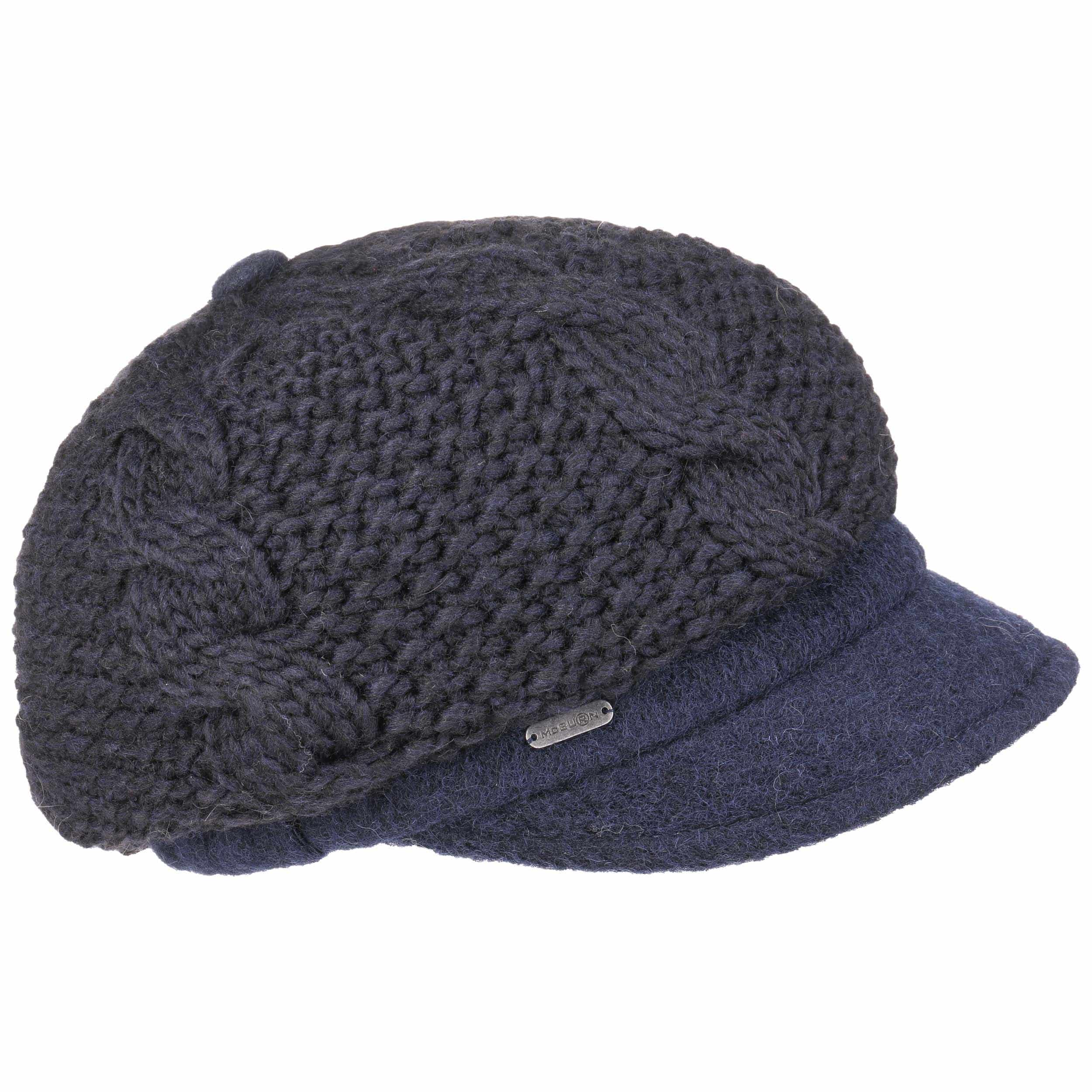 knitted baker boy hat