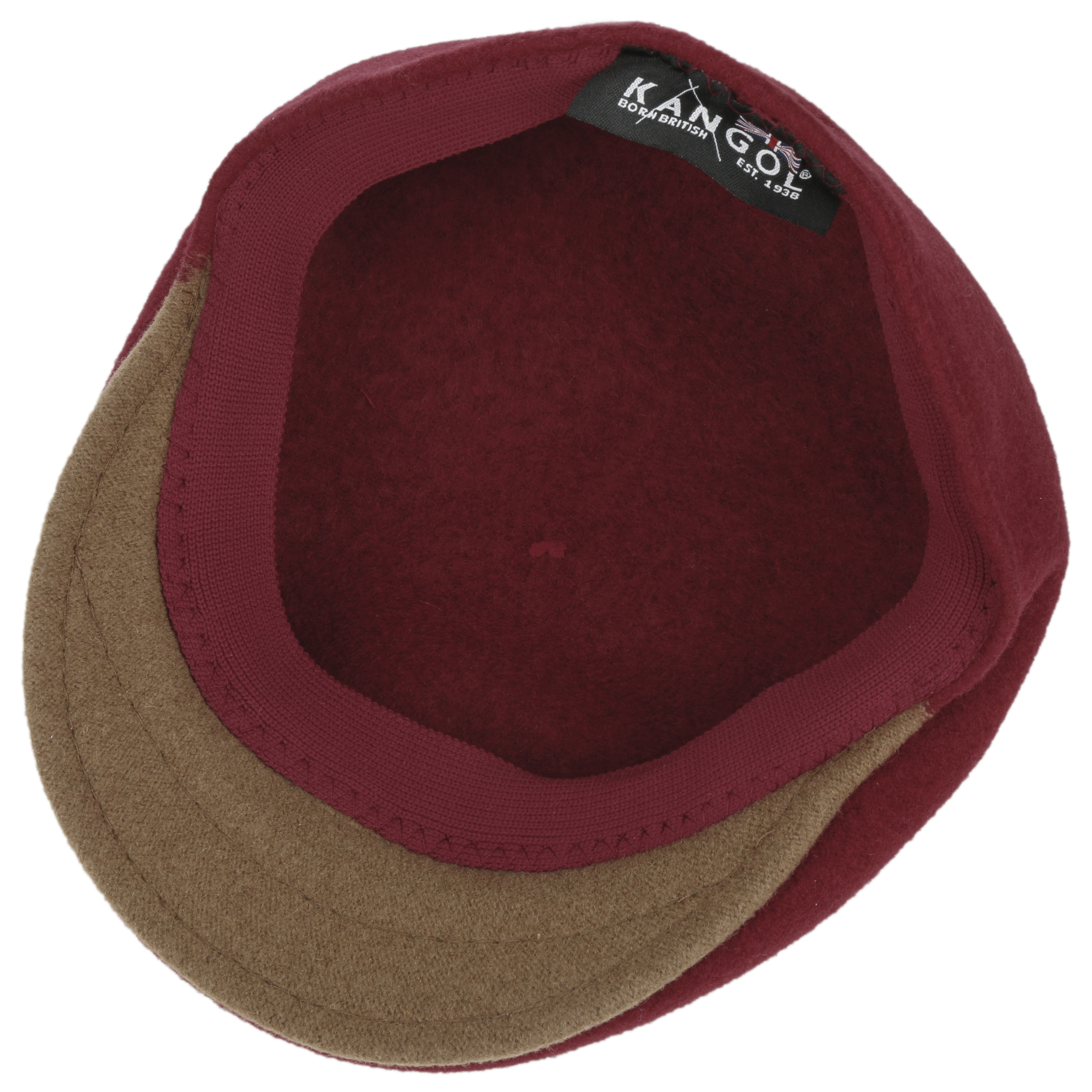 Kangol 504 Wool Flatcap - Black | Da'Cave Store Singapore