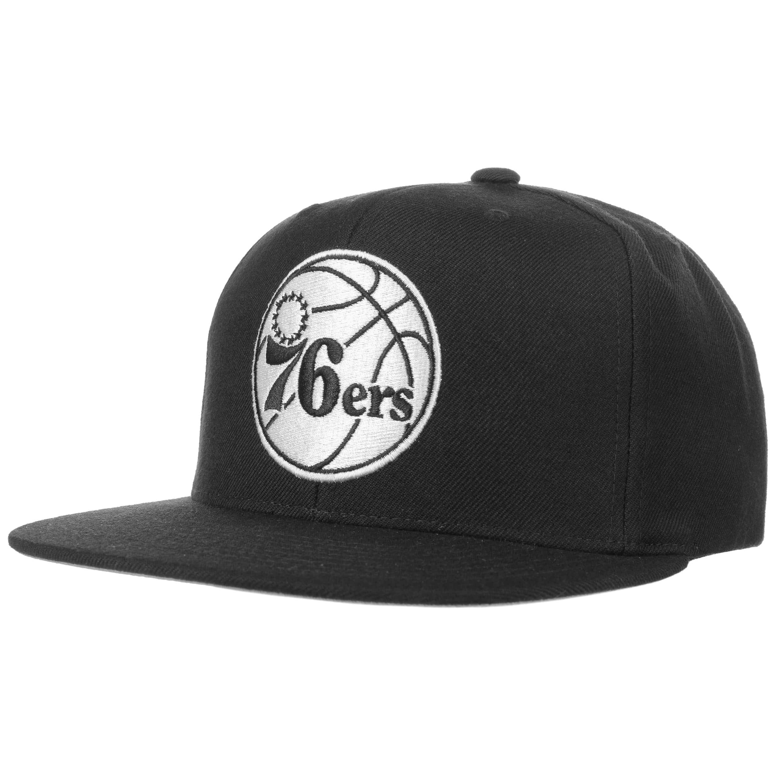 white 76ers hat