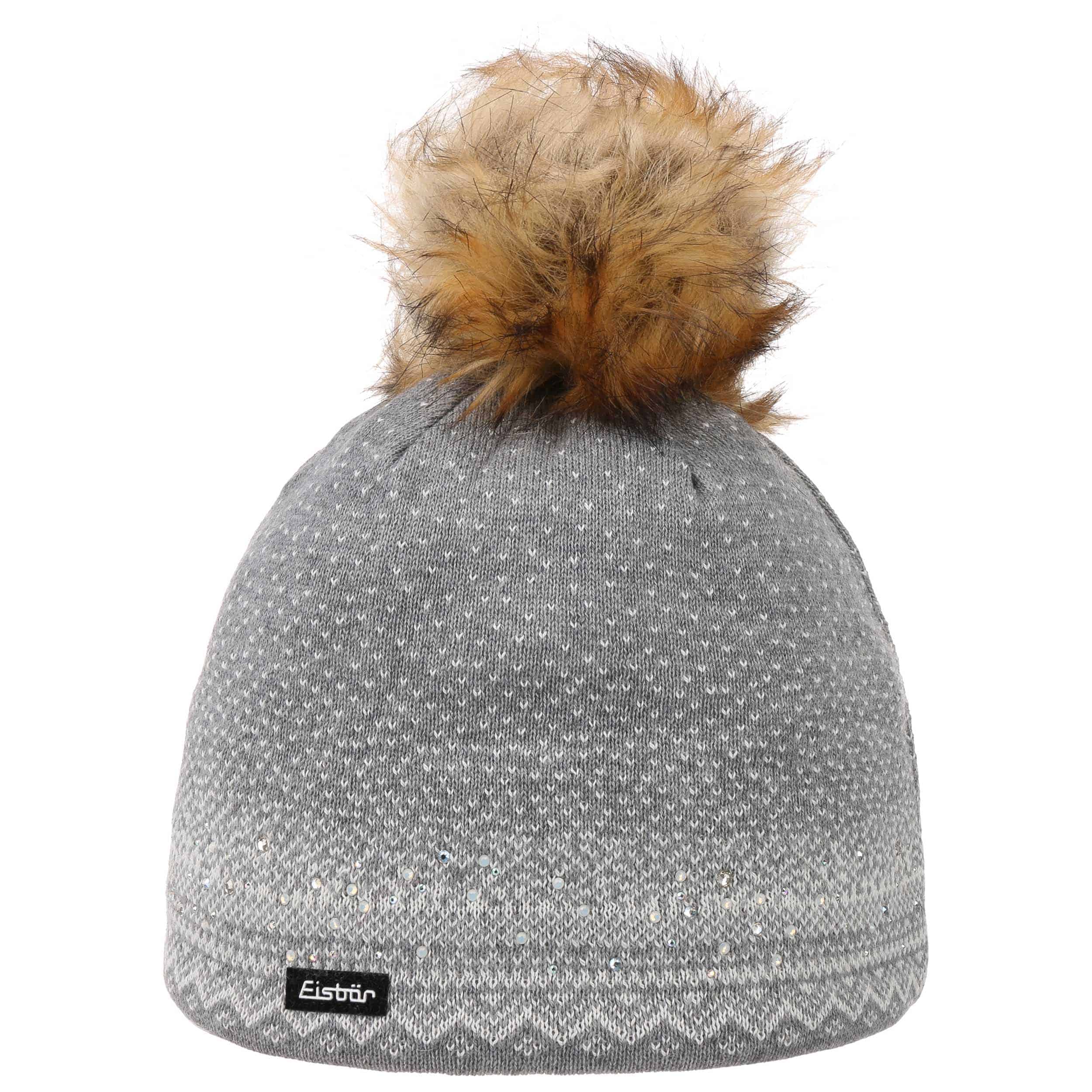 beanie hat with swarovski crystals