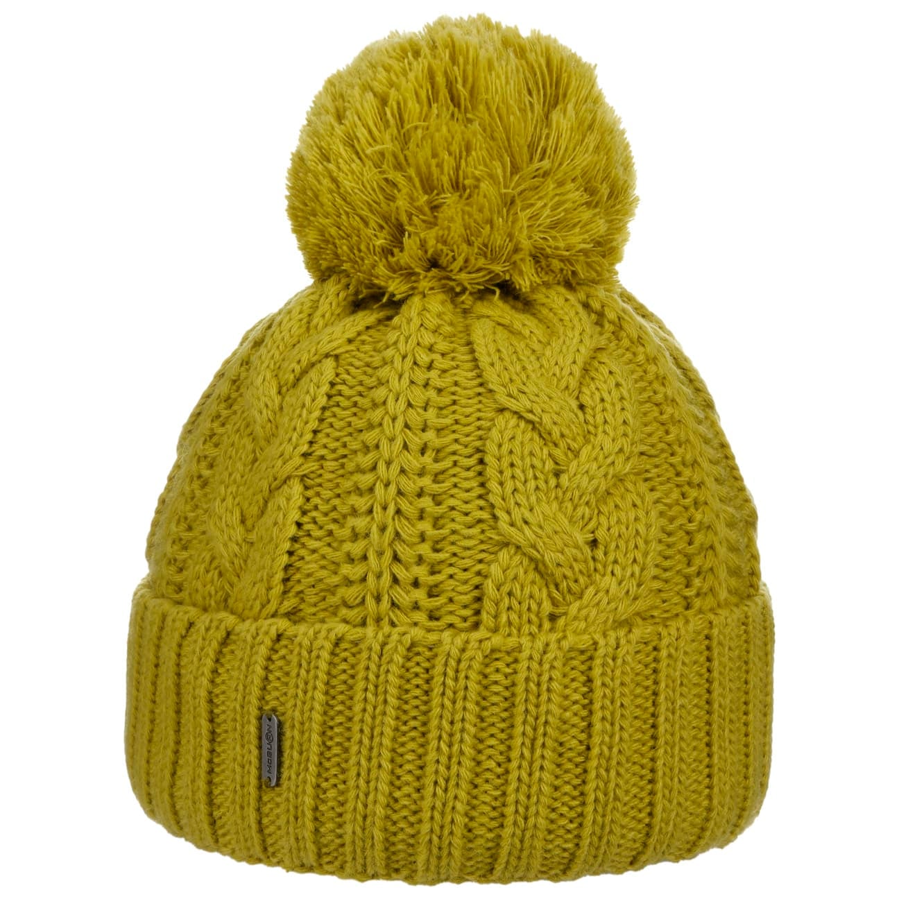 Berretto Pom-Pom invernale con ricamo Goldspan