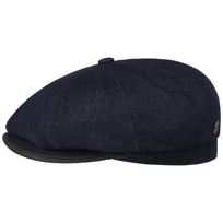 8 Panel Denim Flatcap by Balmoral - 119,00 &euro;