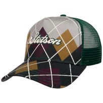 Argyle Check Trucker Cap by Stetson - 59,00 &euro;