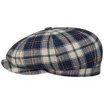 Caroma Check 8 Panel Flatcap by JJ Hats - 79,00 &euro;