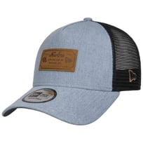 Denim Leather Patch Trucker Cap by New Era - 39,95 &euro;