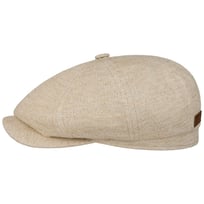 Hatteras Cotton Linen Jersey Flatcap by Stetson - 119,00 &euro;