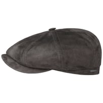 Hatteras Goat Suede Flatcap by Stetson - 179,00 &euro;