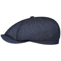 Hatteras Pure Denim Sustainable Flatcap by Stetson - 99,00 &euro;