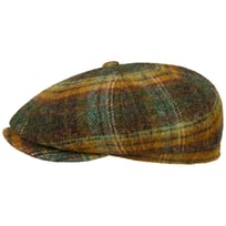 Hatteras Shetland Plaid Flatcap by Stetson - 99,00 &euro;