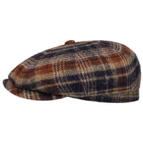 Hatteras Shetland Plaid Flatcap by Stetson - 99,00 &euro;